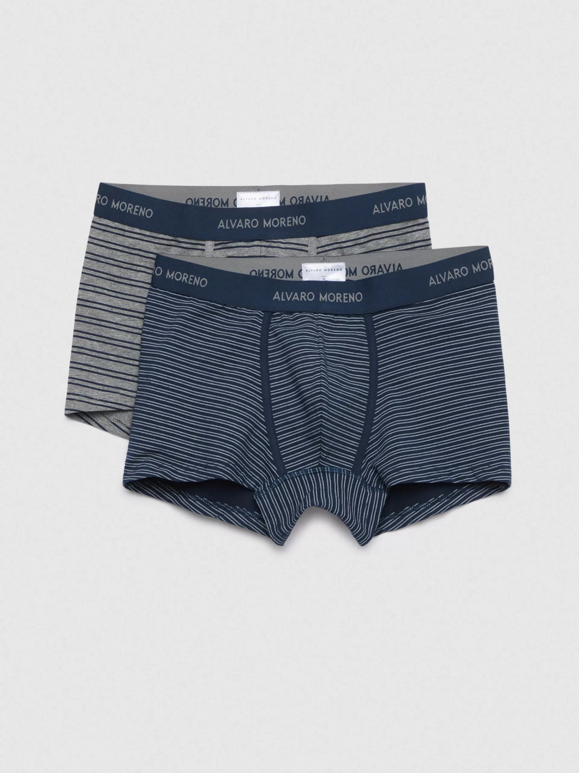 Discount Alvaro Moreno BOXER STRIPES Azul Marino