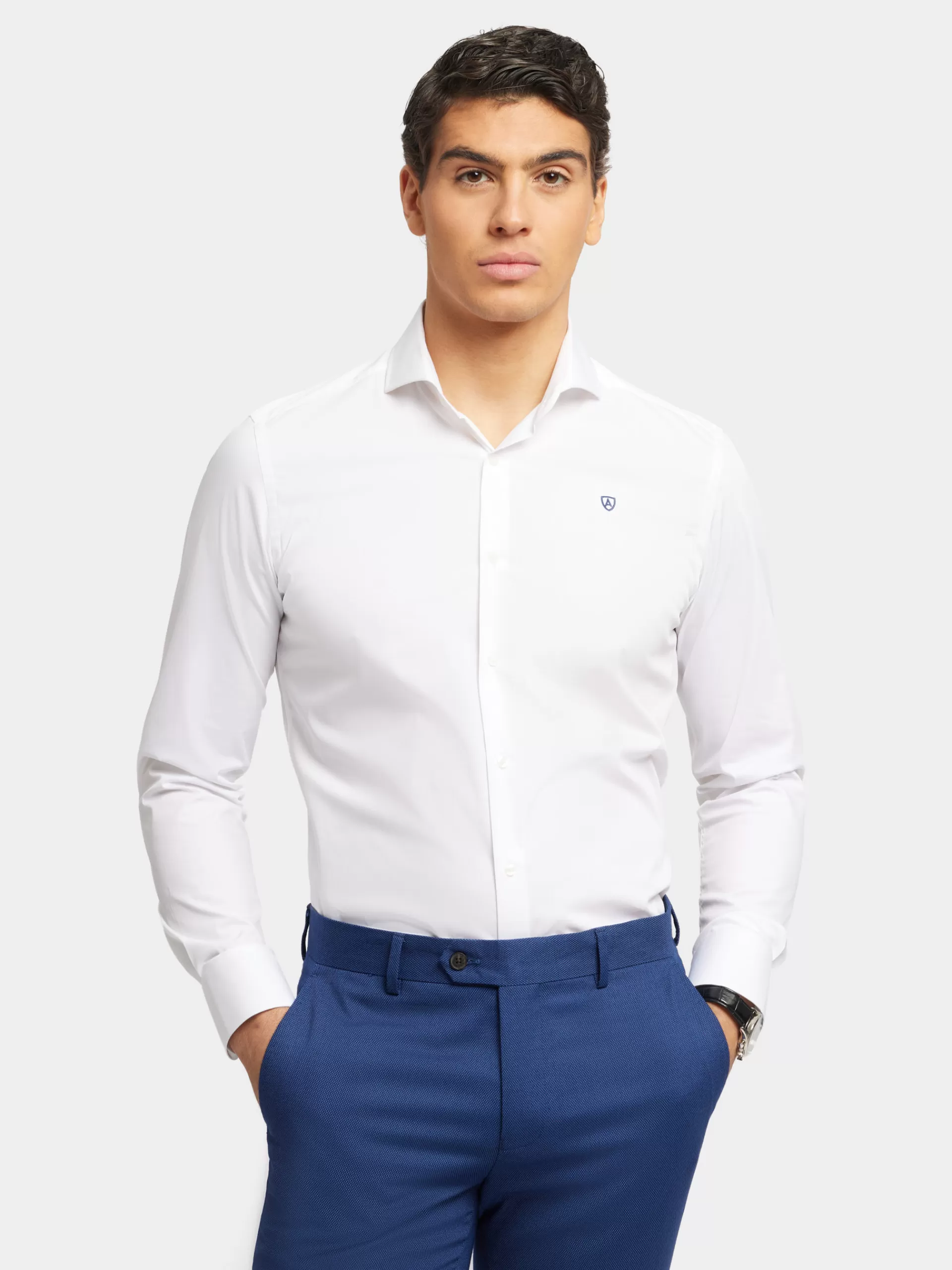 Clearance Alvaro Moreno CAMISA COMFORT FIL A FIL Blanco