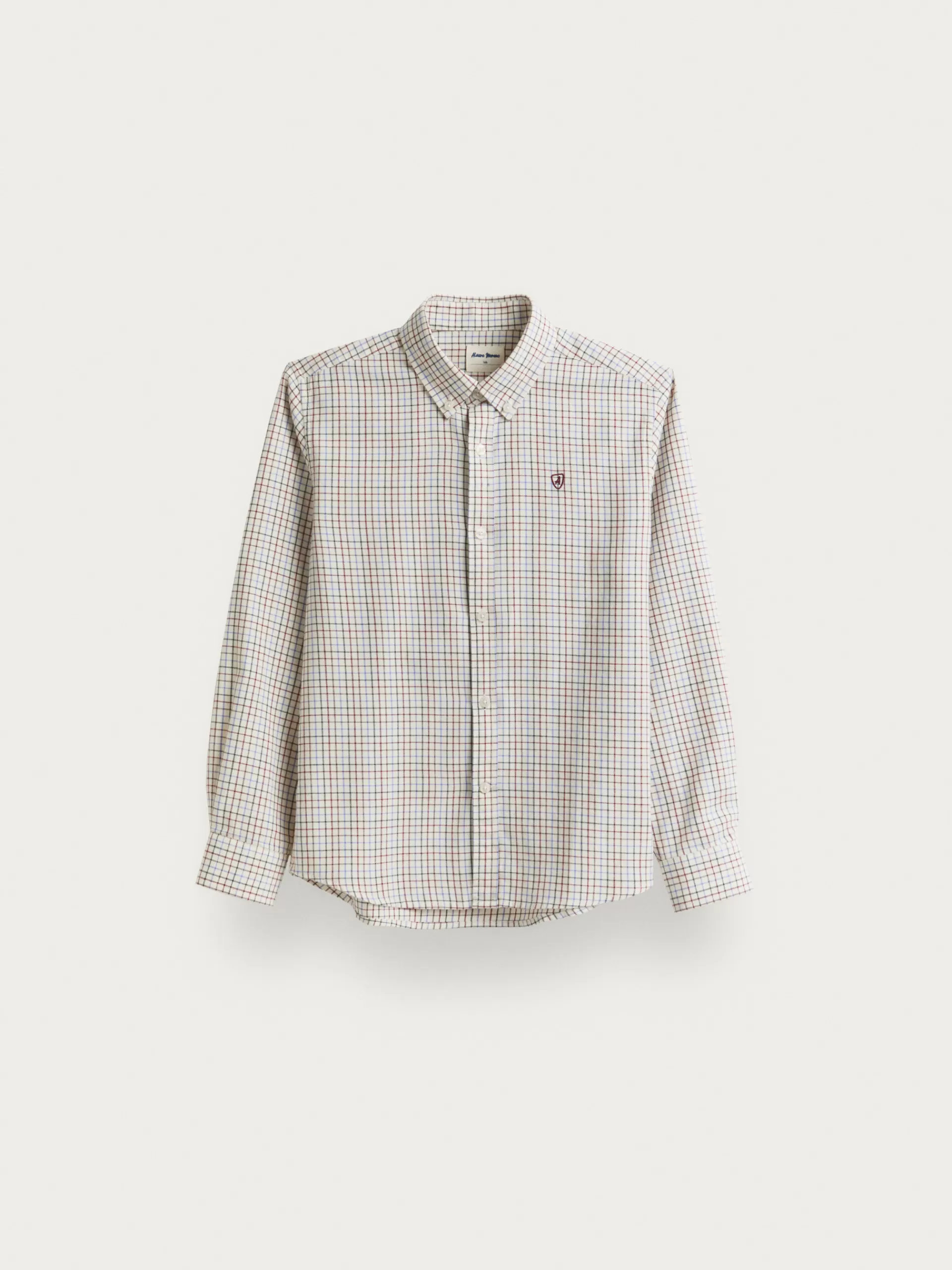 Best Alvaro Moreno CAMISA FLANNEL CHECKS KIDS Burdeos