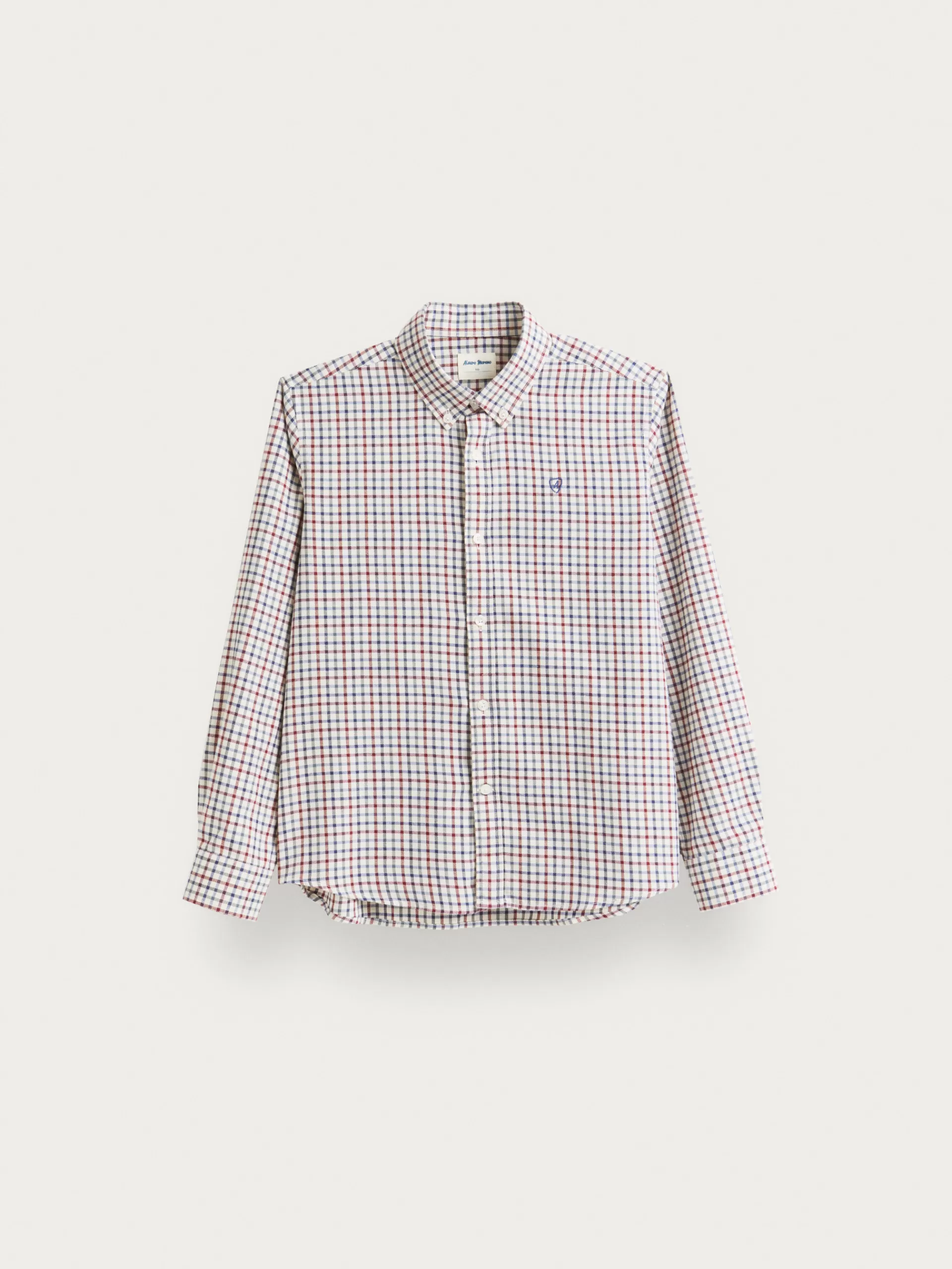 Sale Alvaro Moreno CAMISA FLANNEL CHECKS KIDS Burdeos