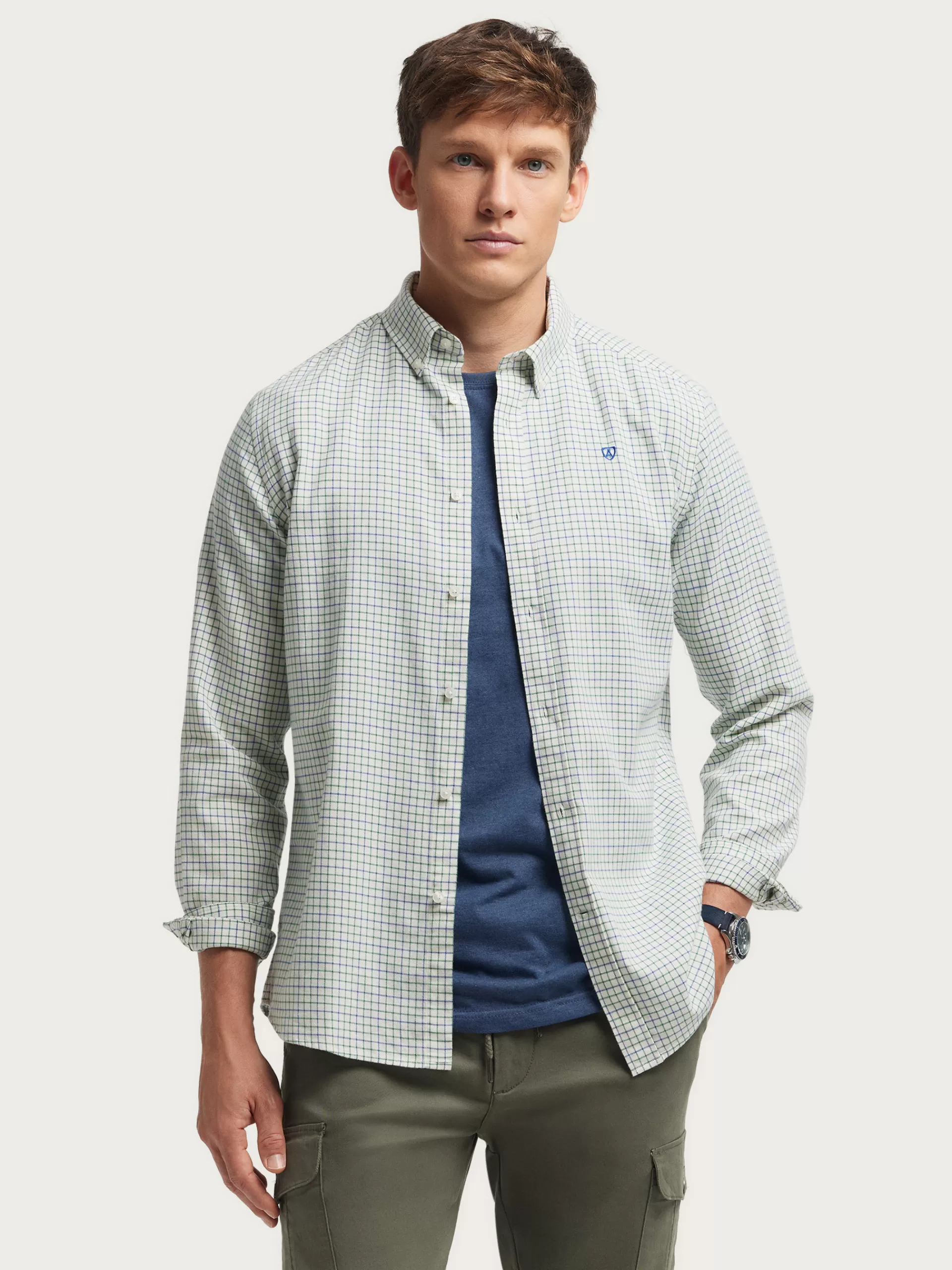 Cheap Alvaro Moreno CAMISA FLANNEL CHECKS Verde