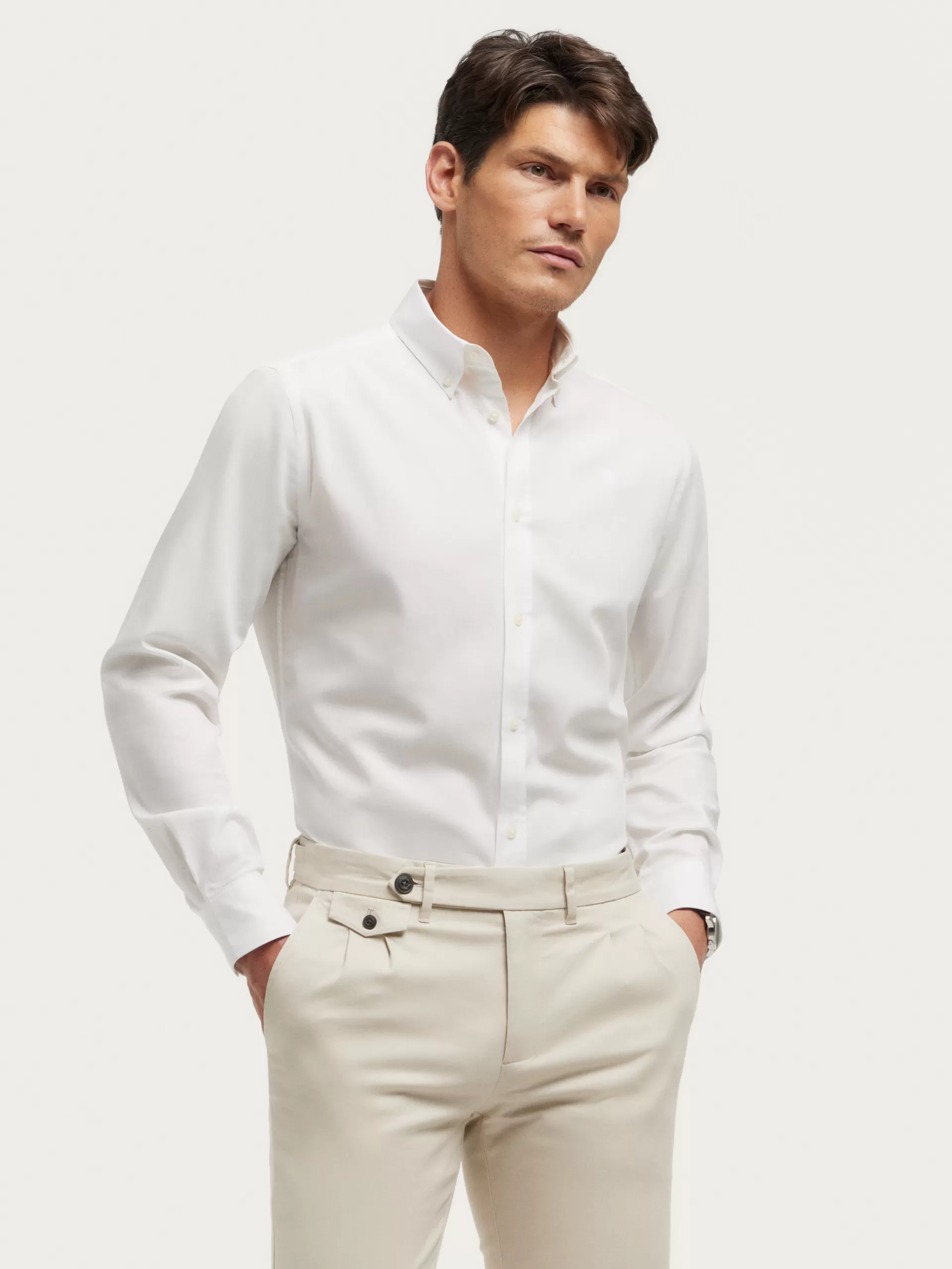 Fashion Alvaro Moreno CAMISA MICROESPIGA Blanco