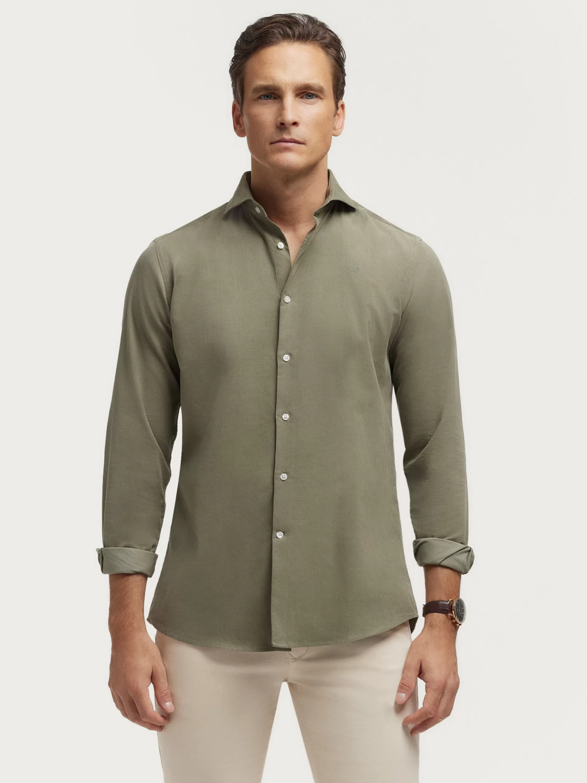 Sale Alvaro Moreno CAMISA MICROPANA JACK VERDE