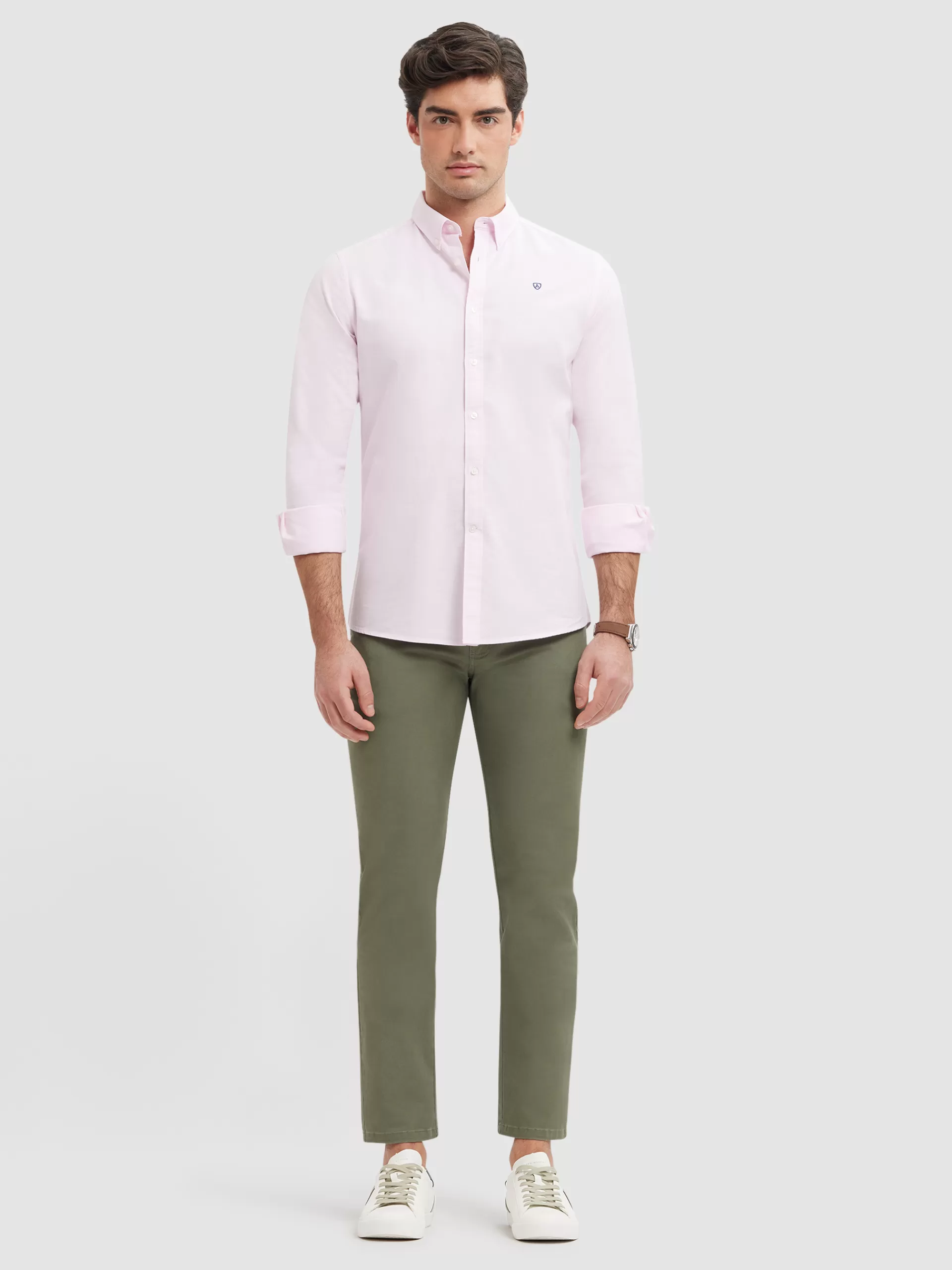 Best Sale Alvaro Moreno CAMISA OXFORD BASIC Rosa