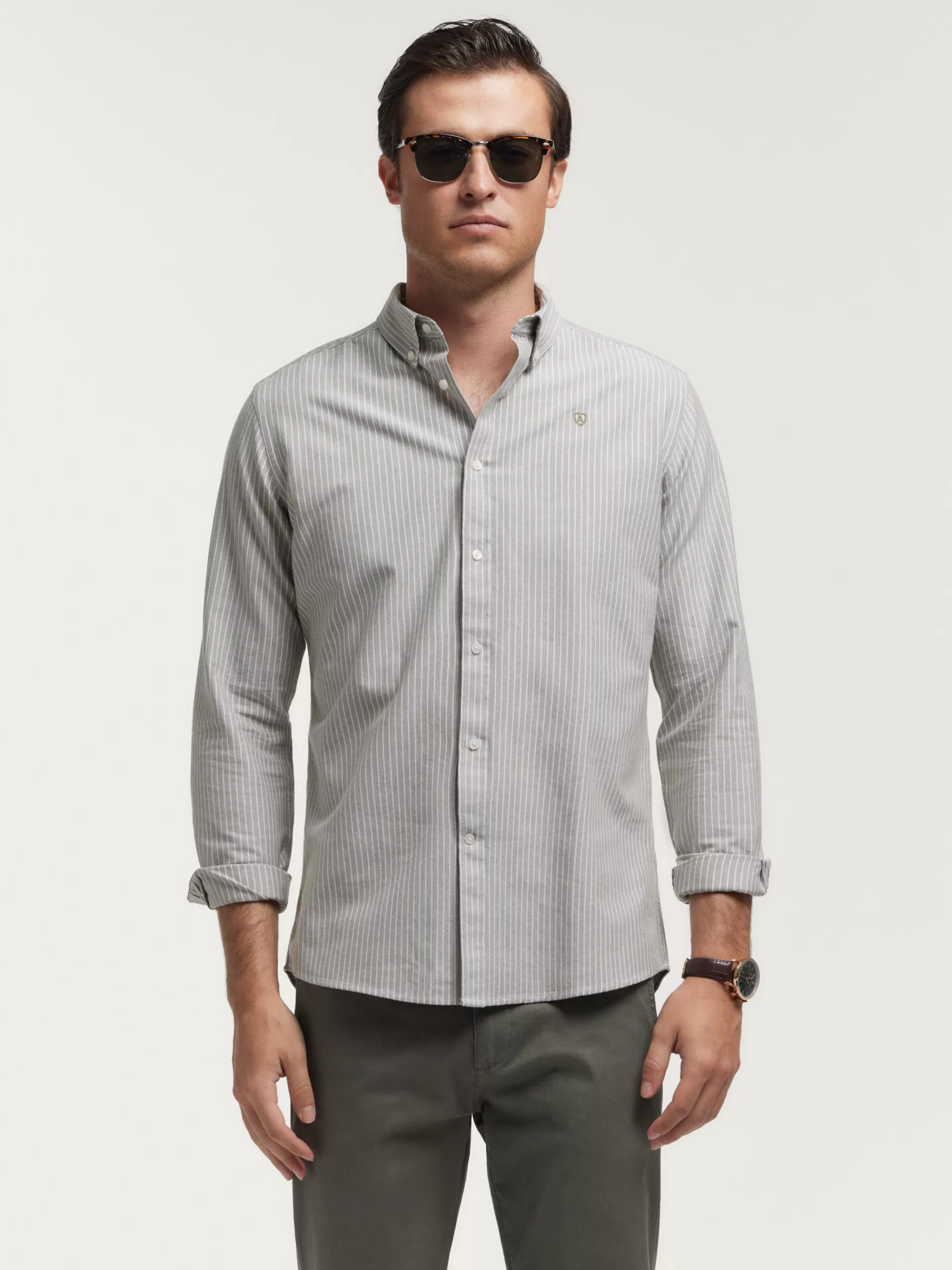 Flash Sale Alvaro Moreno CAMISA OXFORD DIPLO Verde