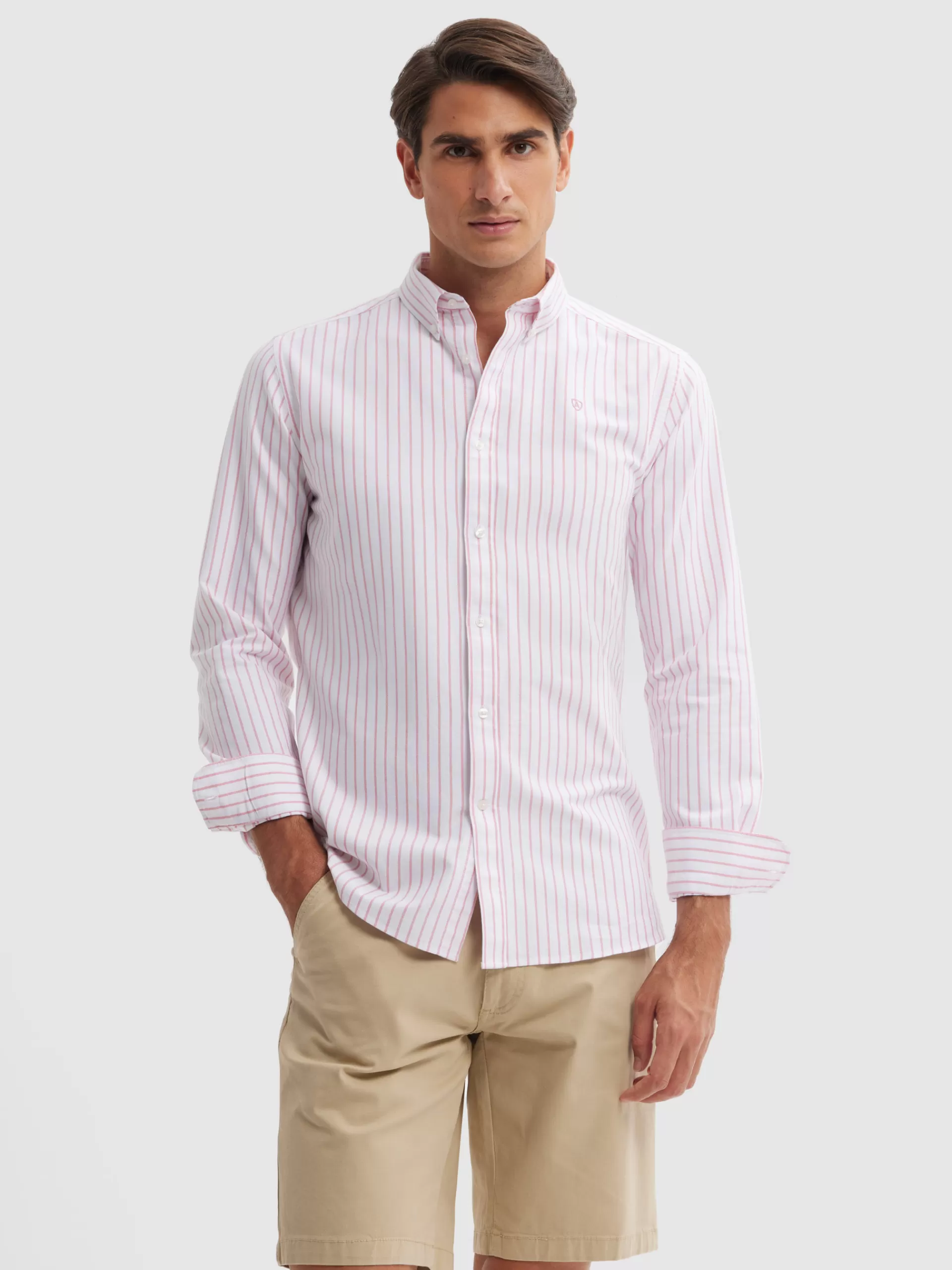 Discount Alvaro Moreno CAMISA OXFORD SUNNY Coral