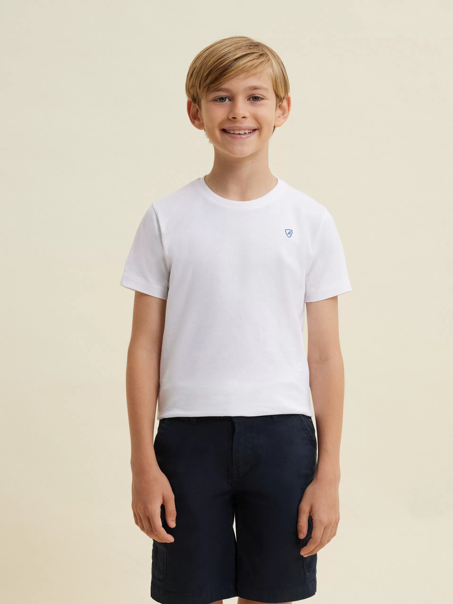 Best Sale Alvaro Moreno CAMISETA BASIC KIDS Blanco