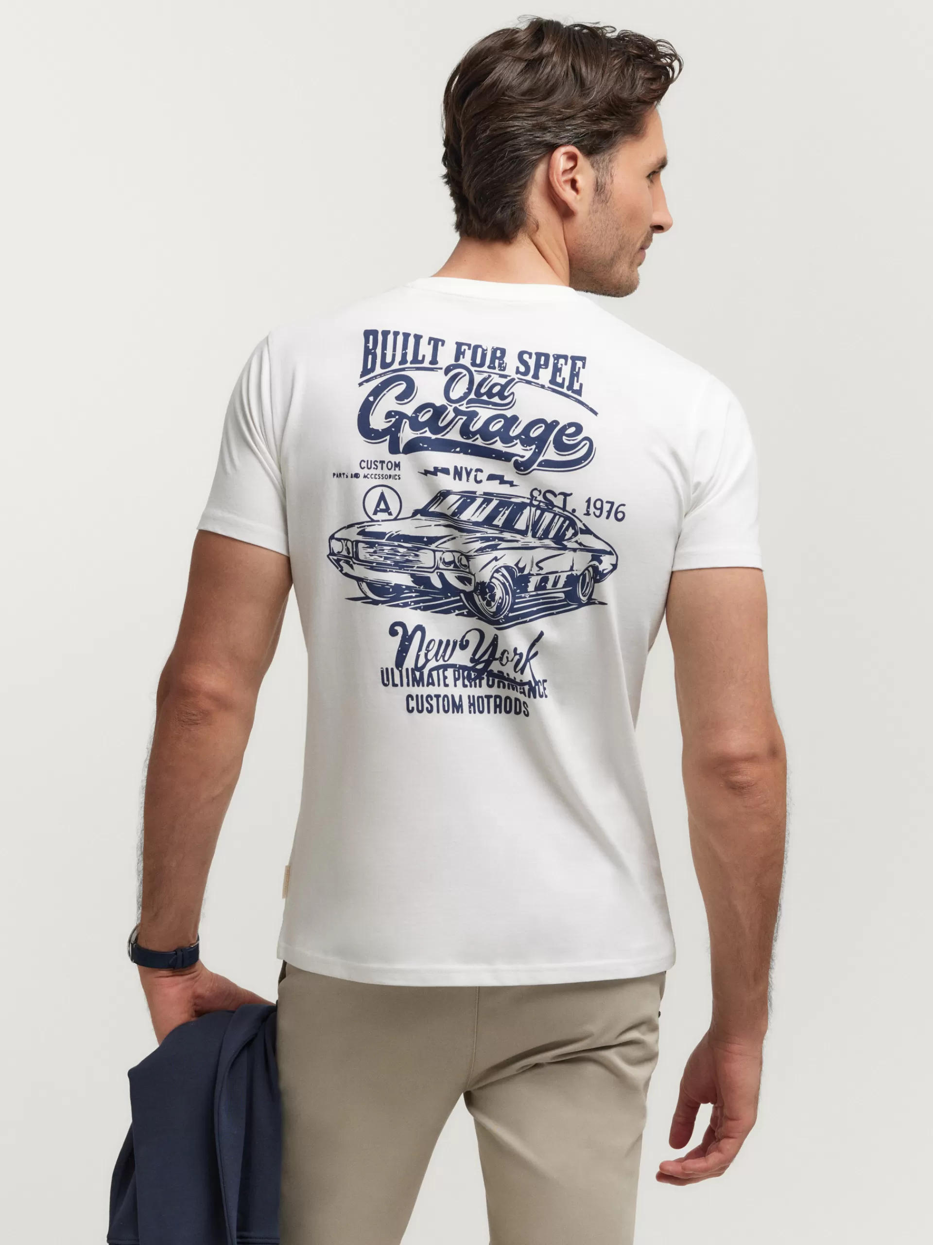 Cheap Alvaro Moreno CAMISETA GARAGE Blanco