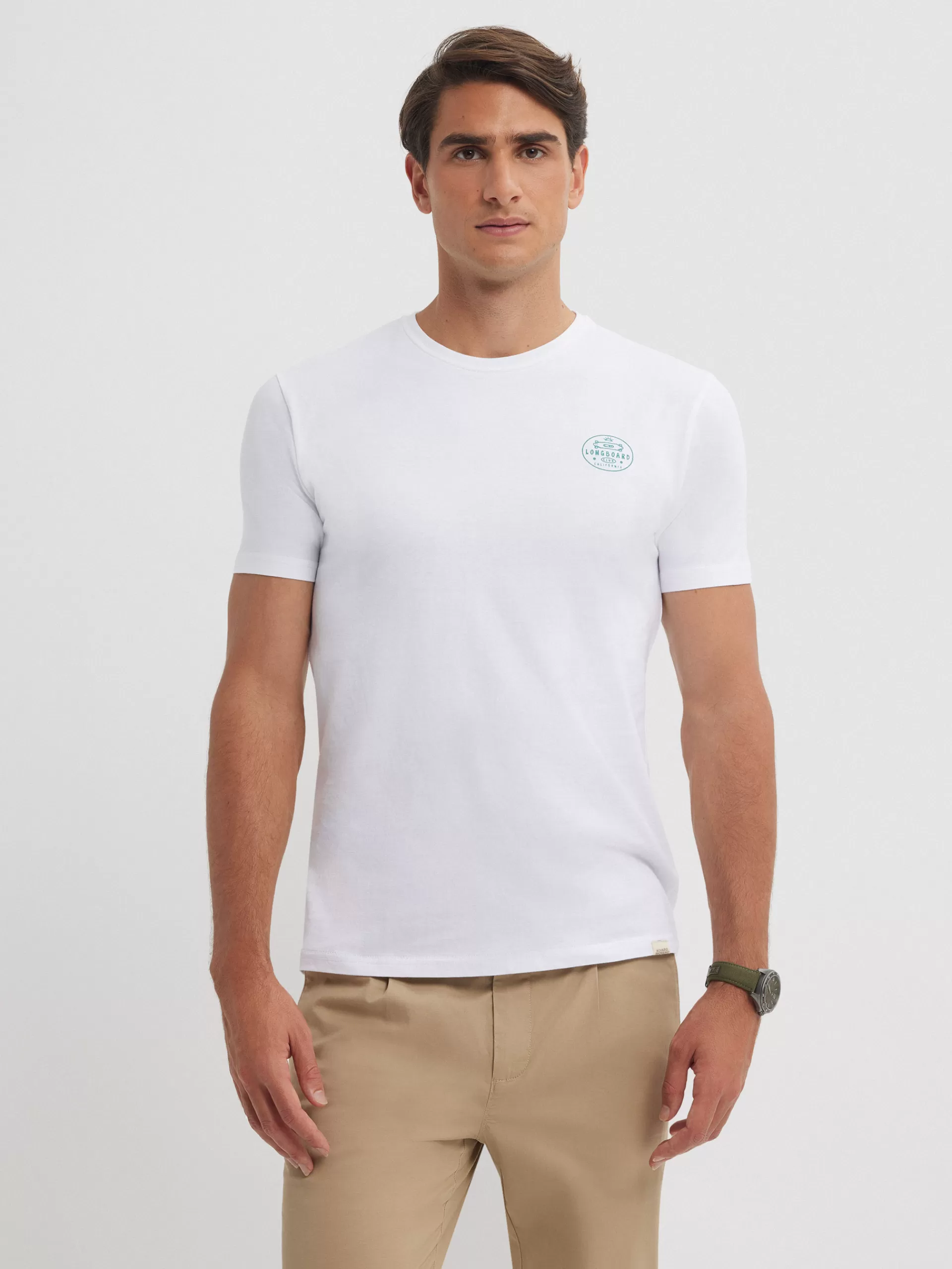 Flash Sale Alvaro Moreno CAMISETA LONGBOARD Blanco