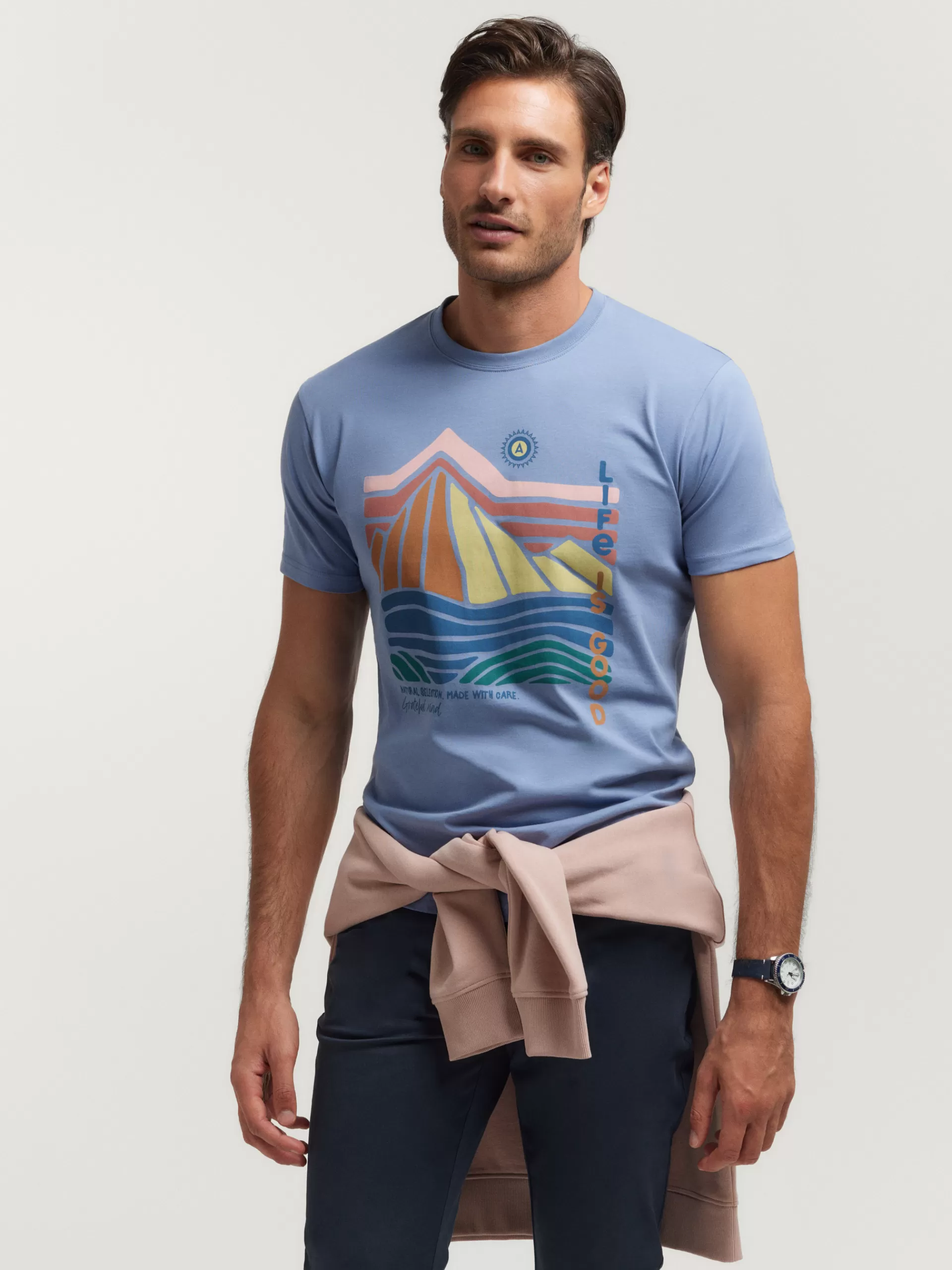 Store Alvaro Moreno CAMISETA NATURE Azul