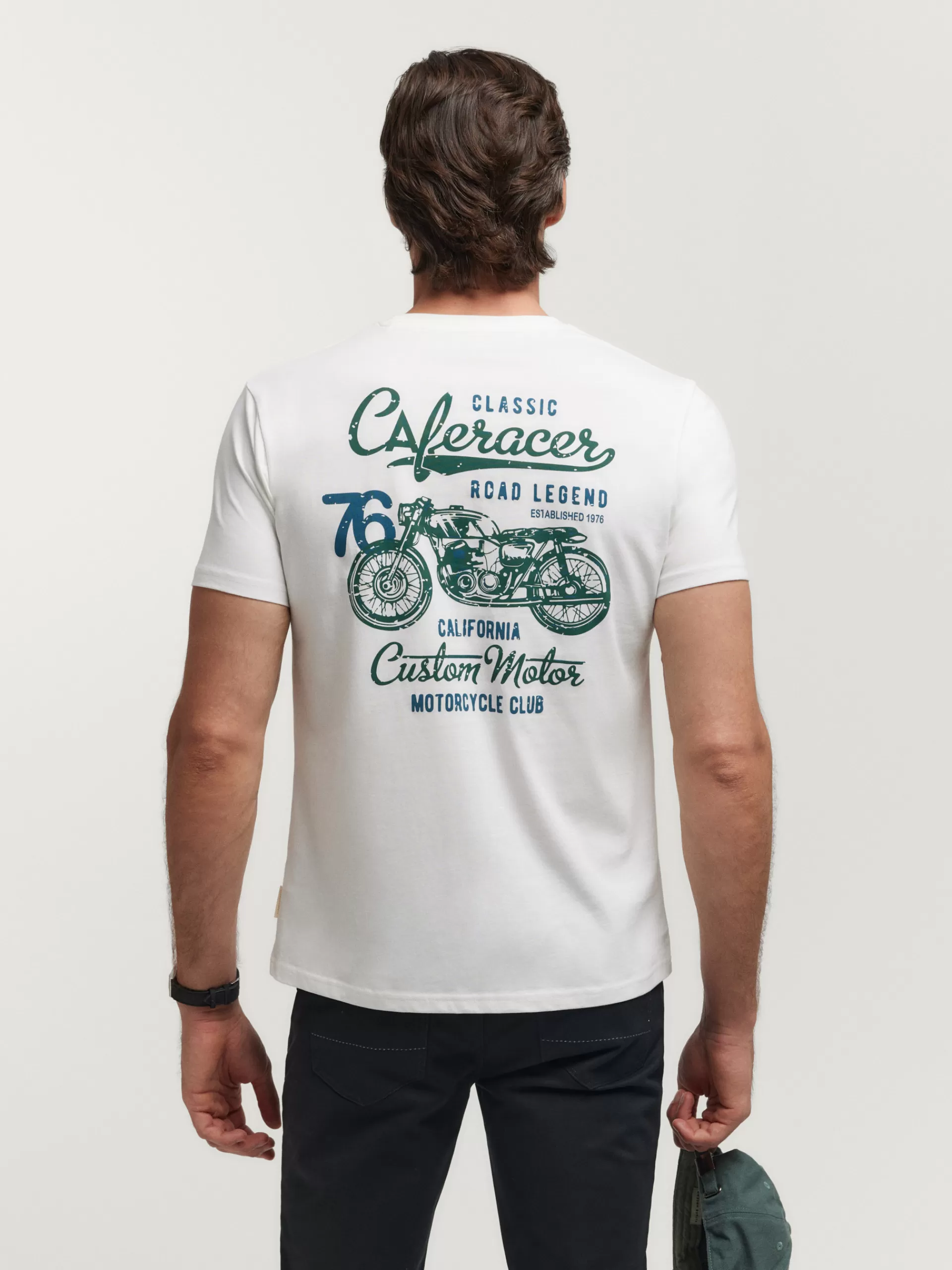 Fashion Alvaro Moreno CAMISETA ROAD Blanco