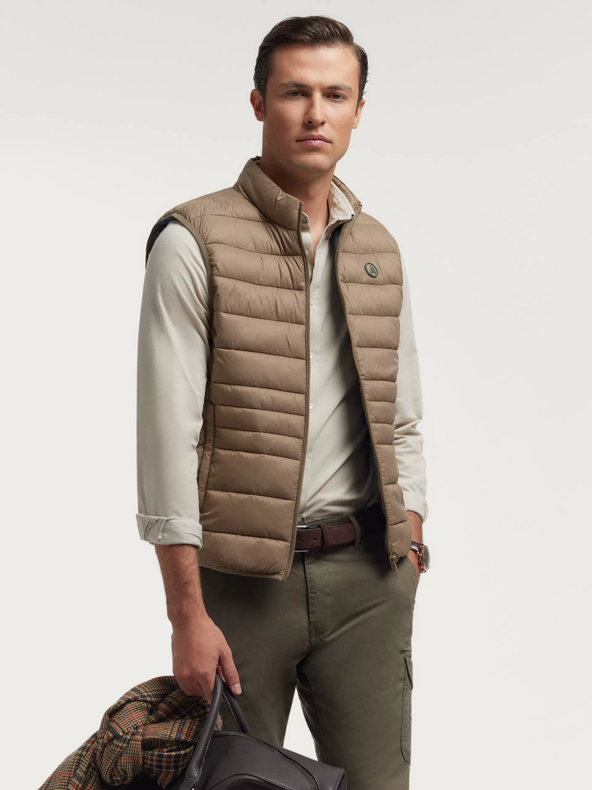 Outlet Alvaro Moreno CHALECO MORRISON Camel