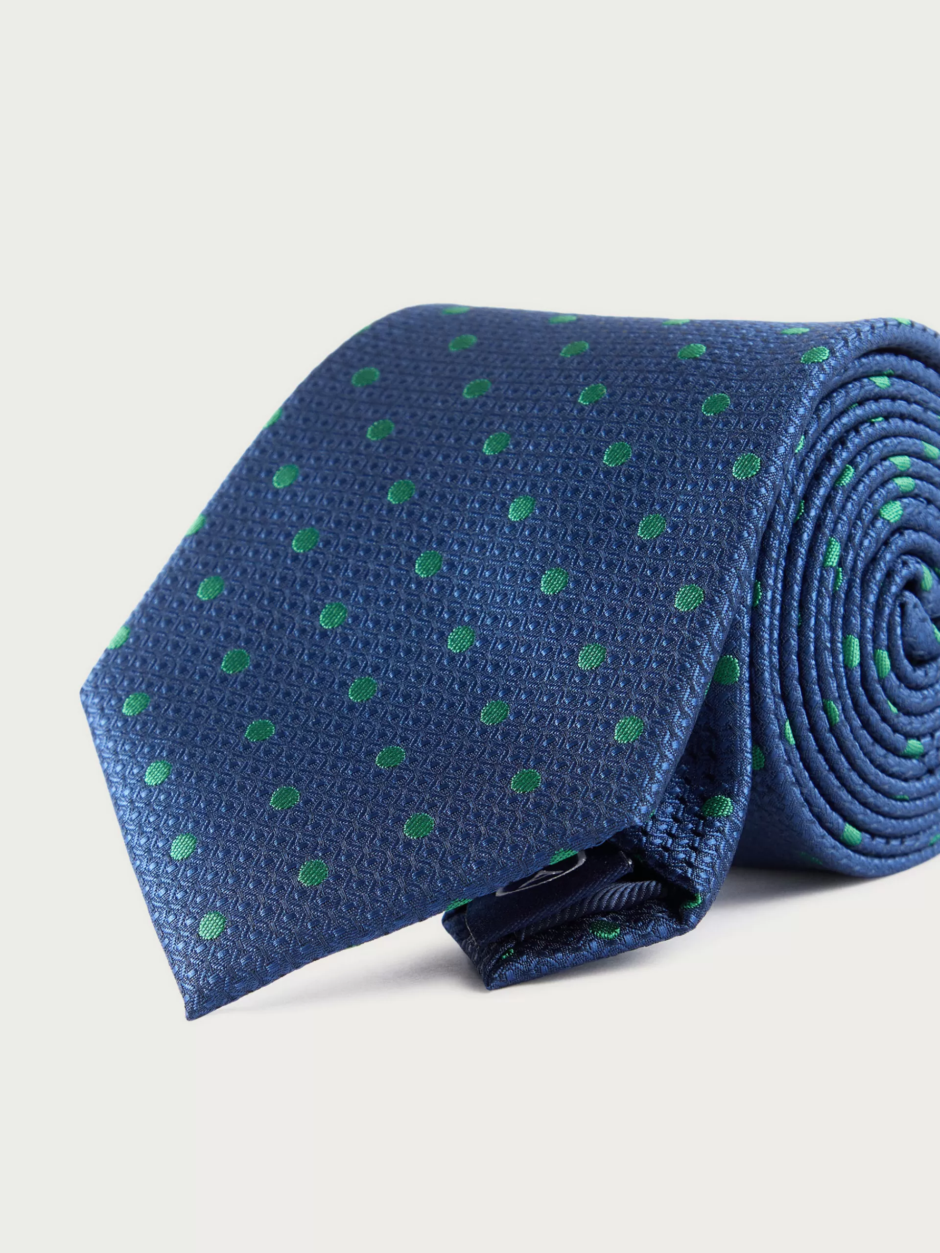 New Alvaro Moreno CORBATA JACQUARD MF Azul Marino