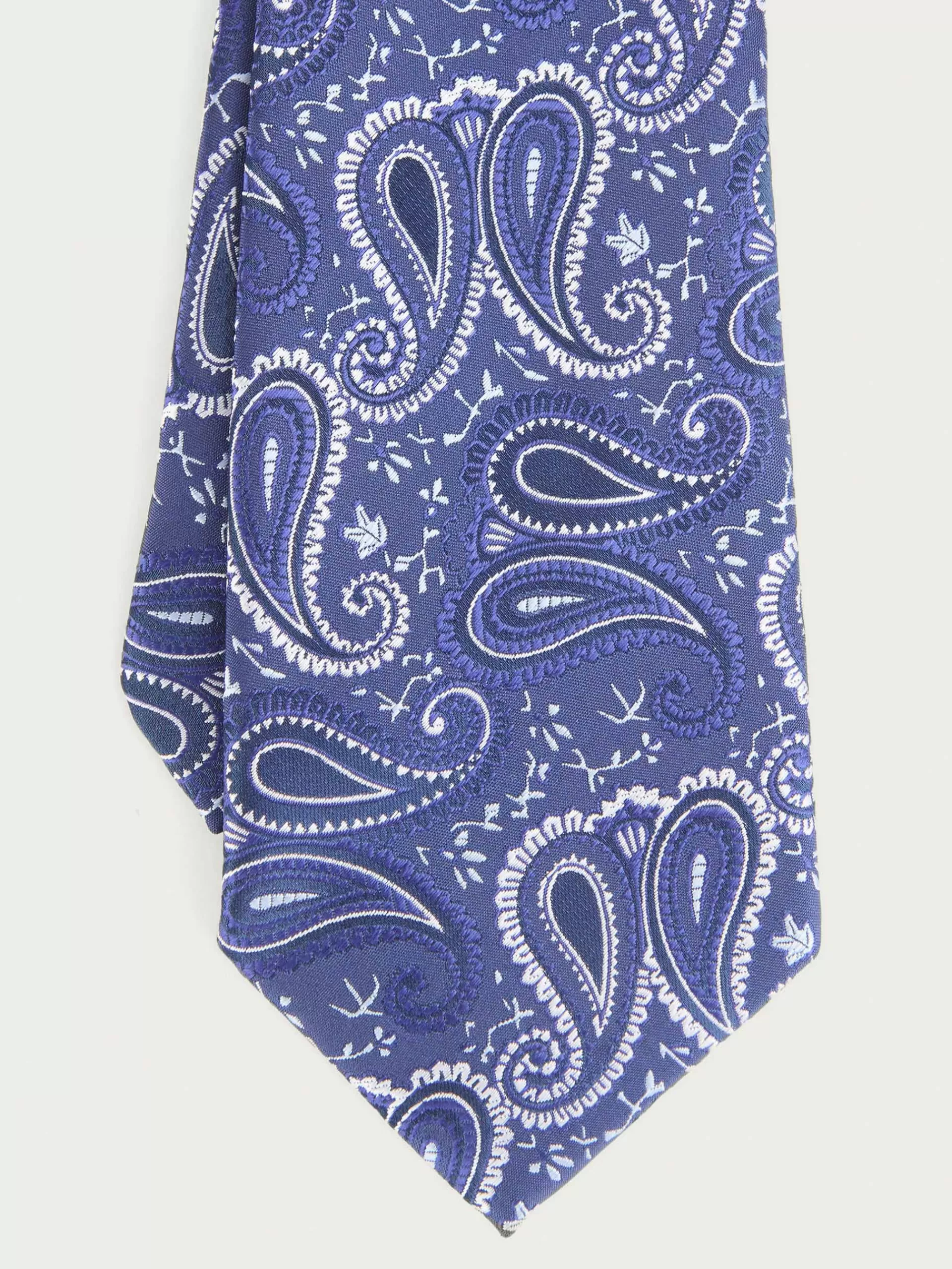 New Alvaro Moreno CORBATA JACQUARD MF Azul Marino