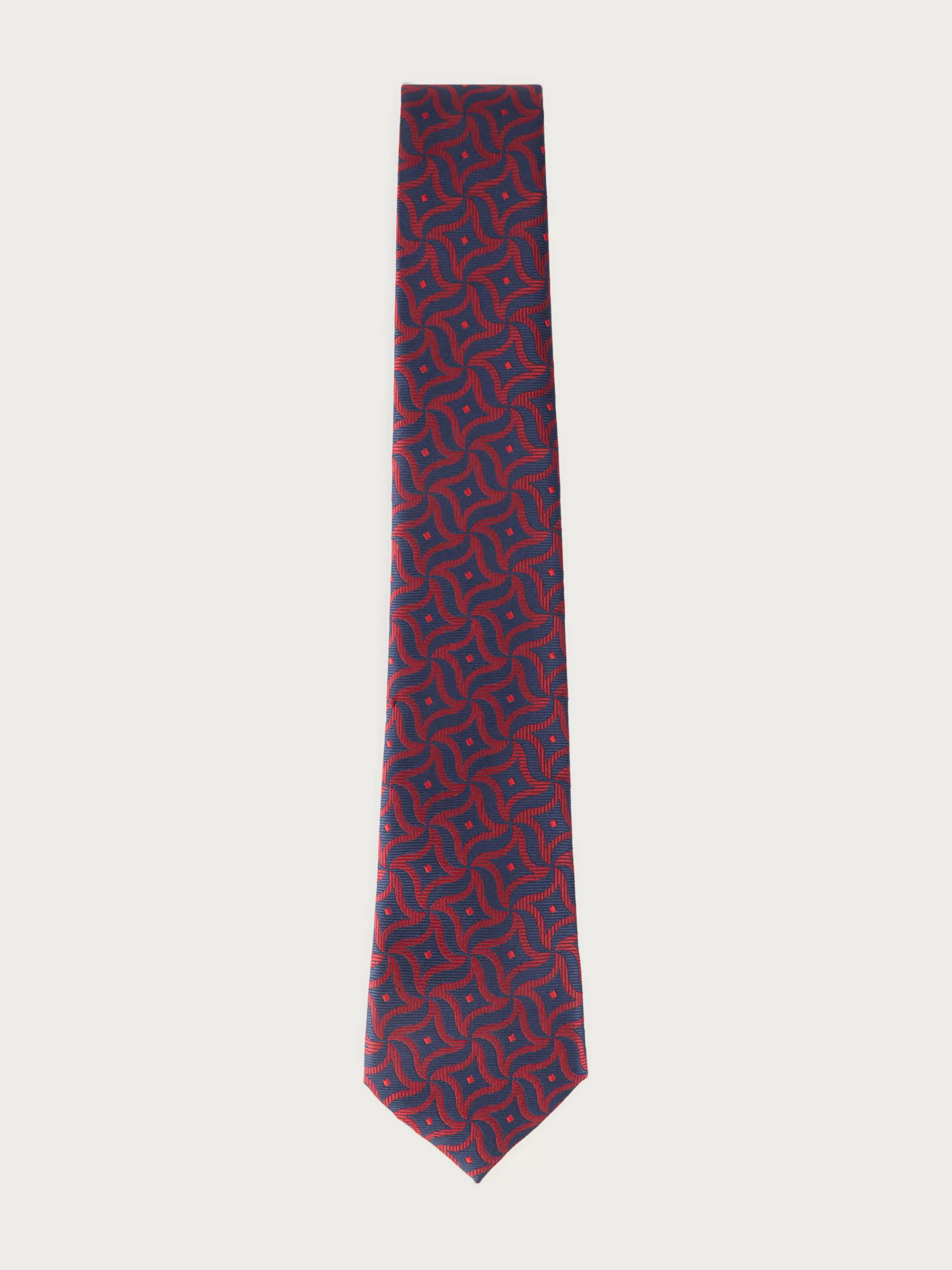 Clearance Alvaro Moreno CORBATA JACQUARD MF Rojo