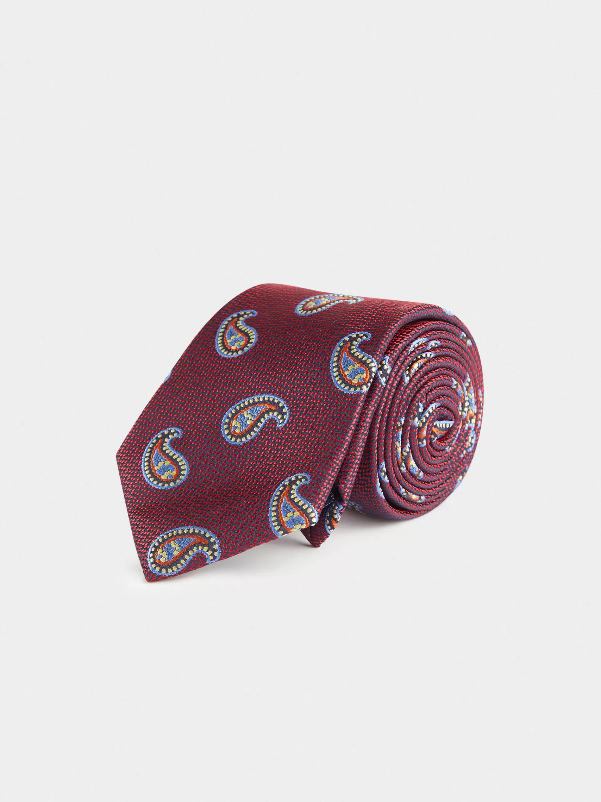 Hot Alvaro Moreno CORBATA JACQUARD MF Rojo