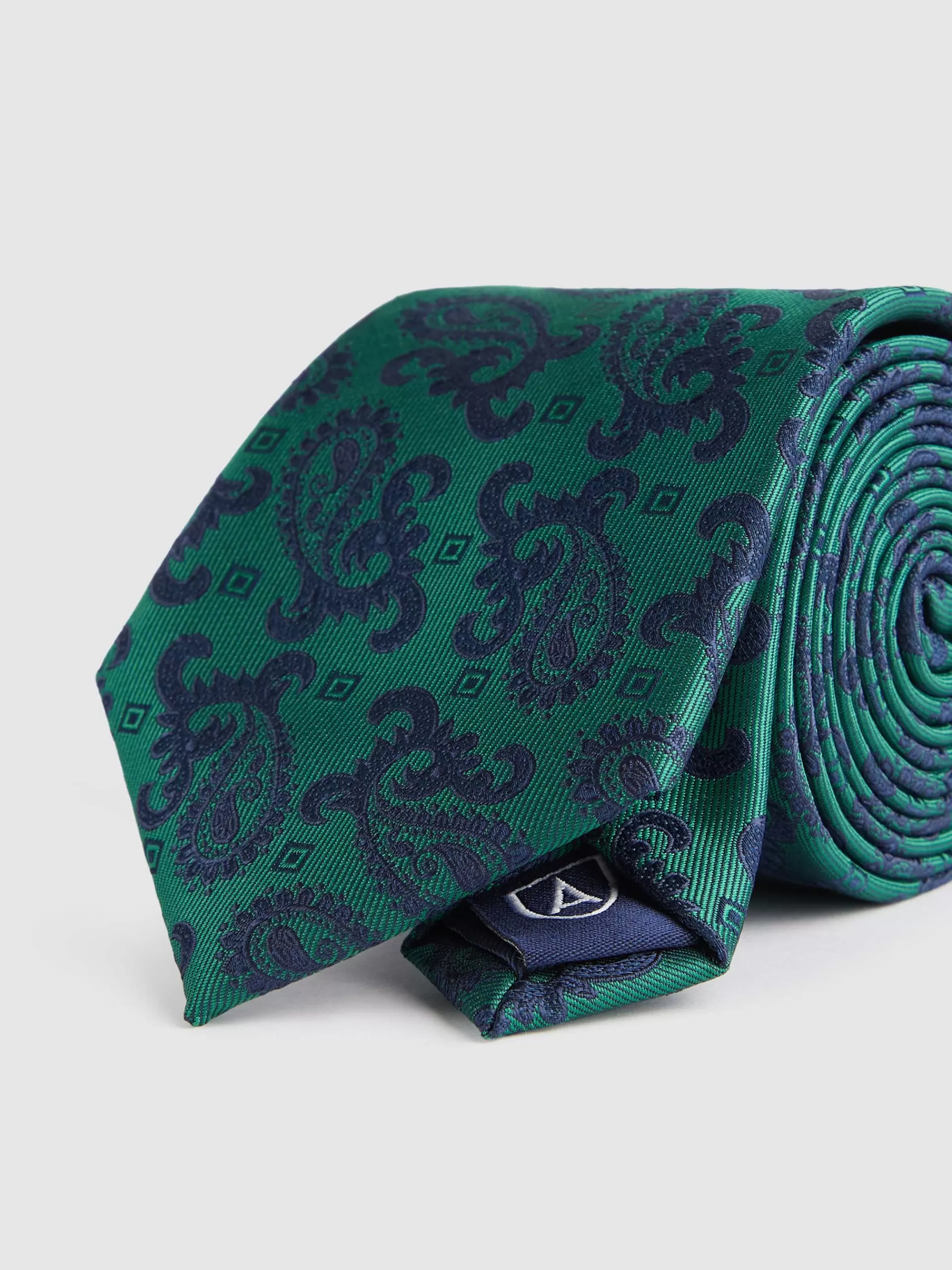 Discount Alvaro Moreno CORBATA JACQUARD MF Verde