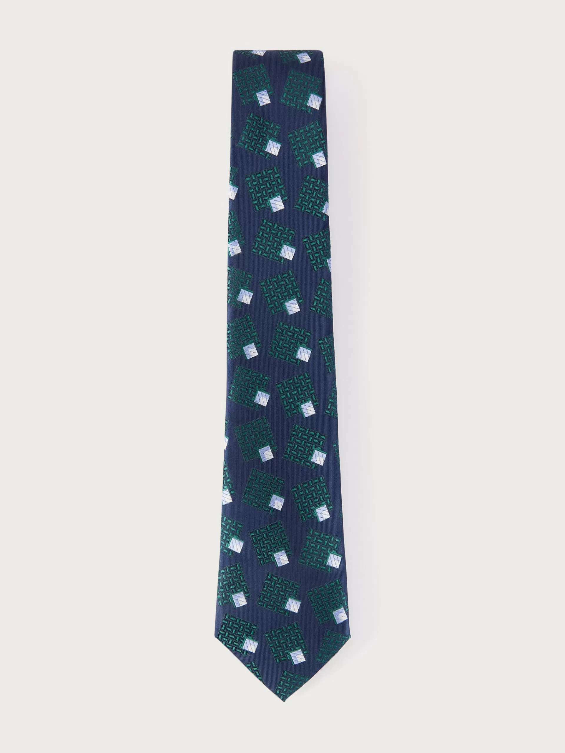 Clearance Alvaro Moreno CORBATA JACQUARD MF Verde