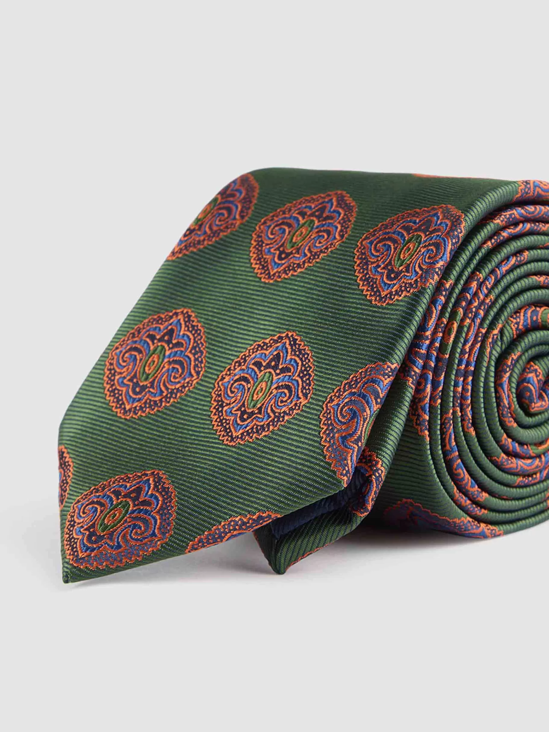 Online Alvaro Moreno CORBATA JACQUARD MF Verde