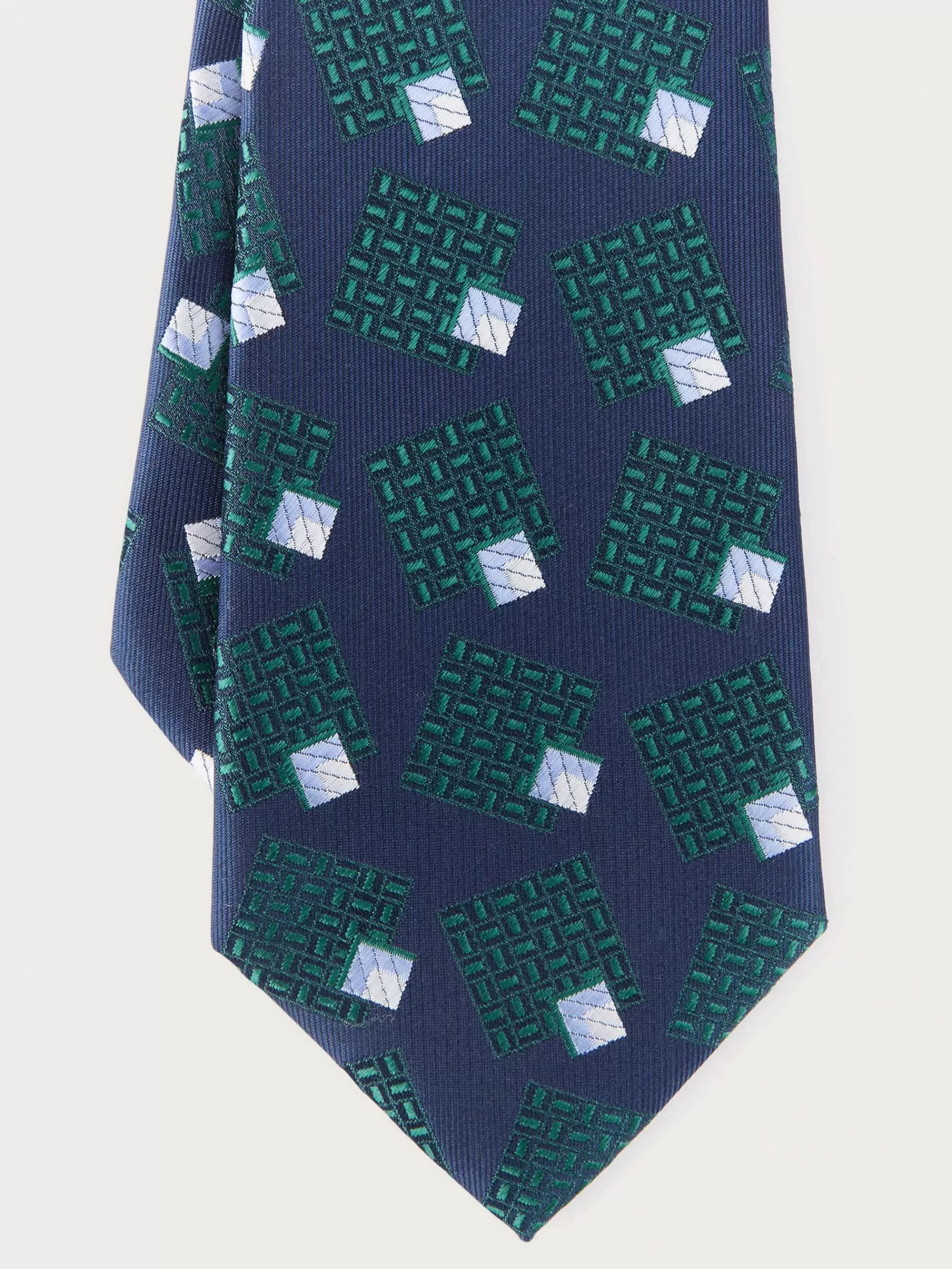 Clearance Alvaro Moreno CORBATA JACQUARD MF Verde