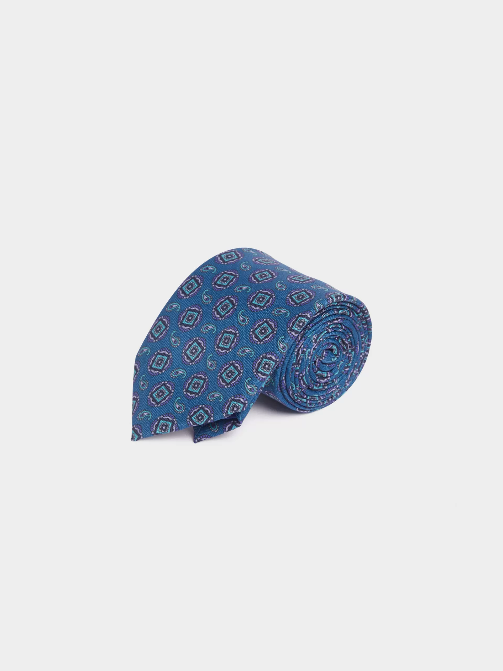 Best Sale Alvaro Moreno CORBATA PRINTED Azul