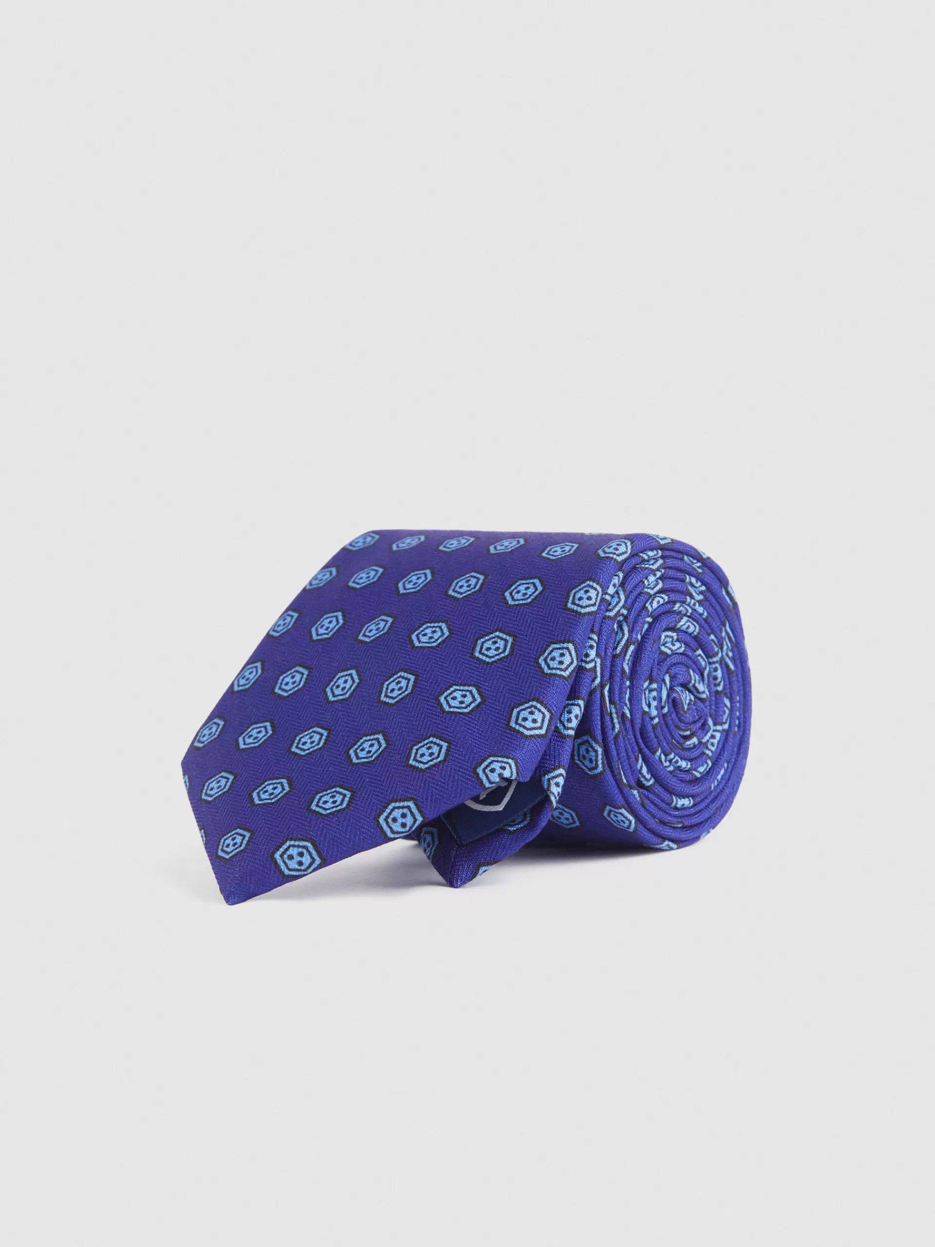 Shop Alvaro Moreno CORBATA PRINTED Azul