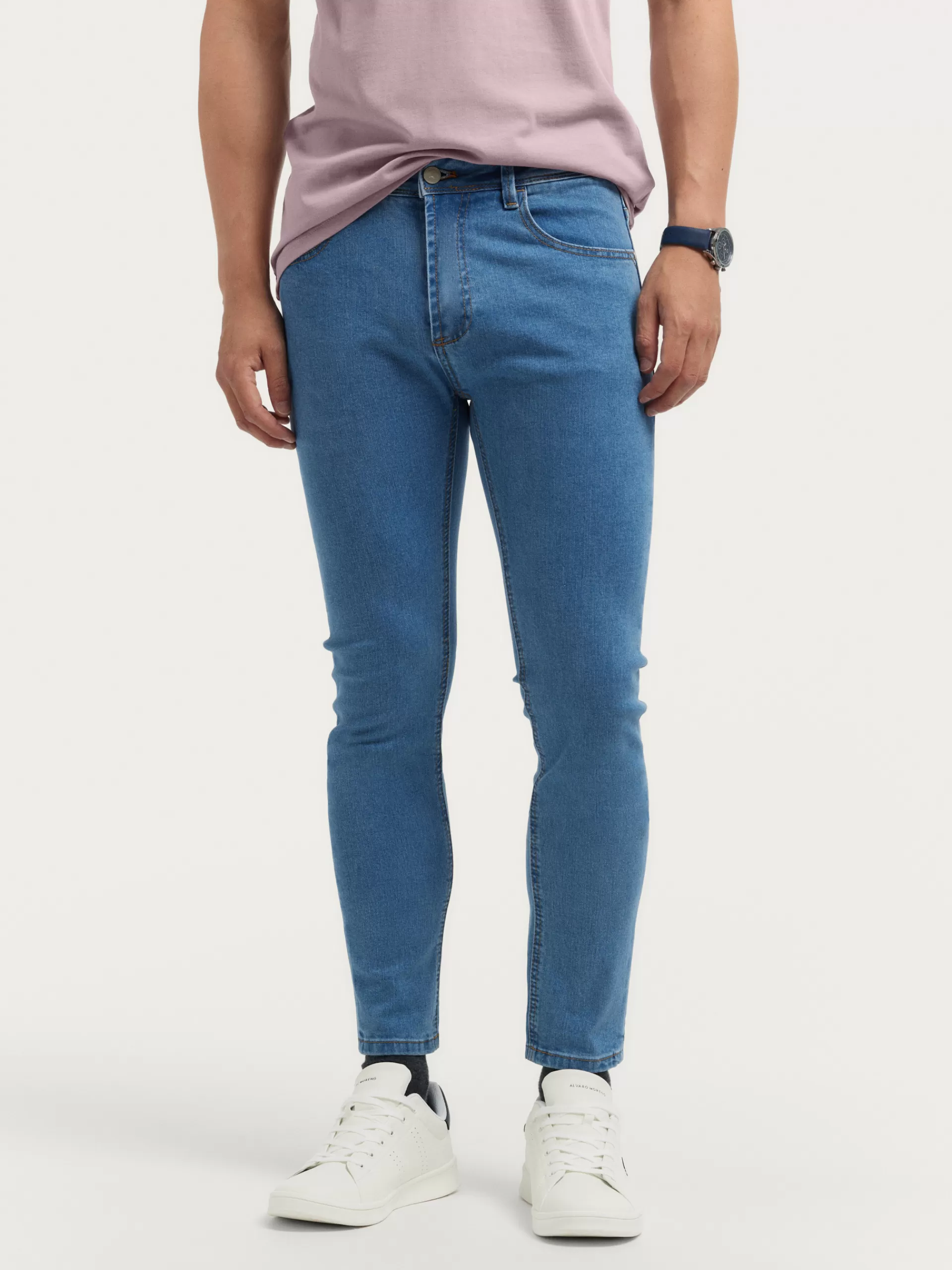 Clearance Alvaro Moreno DENIM SUPER SKINNY Azul