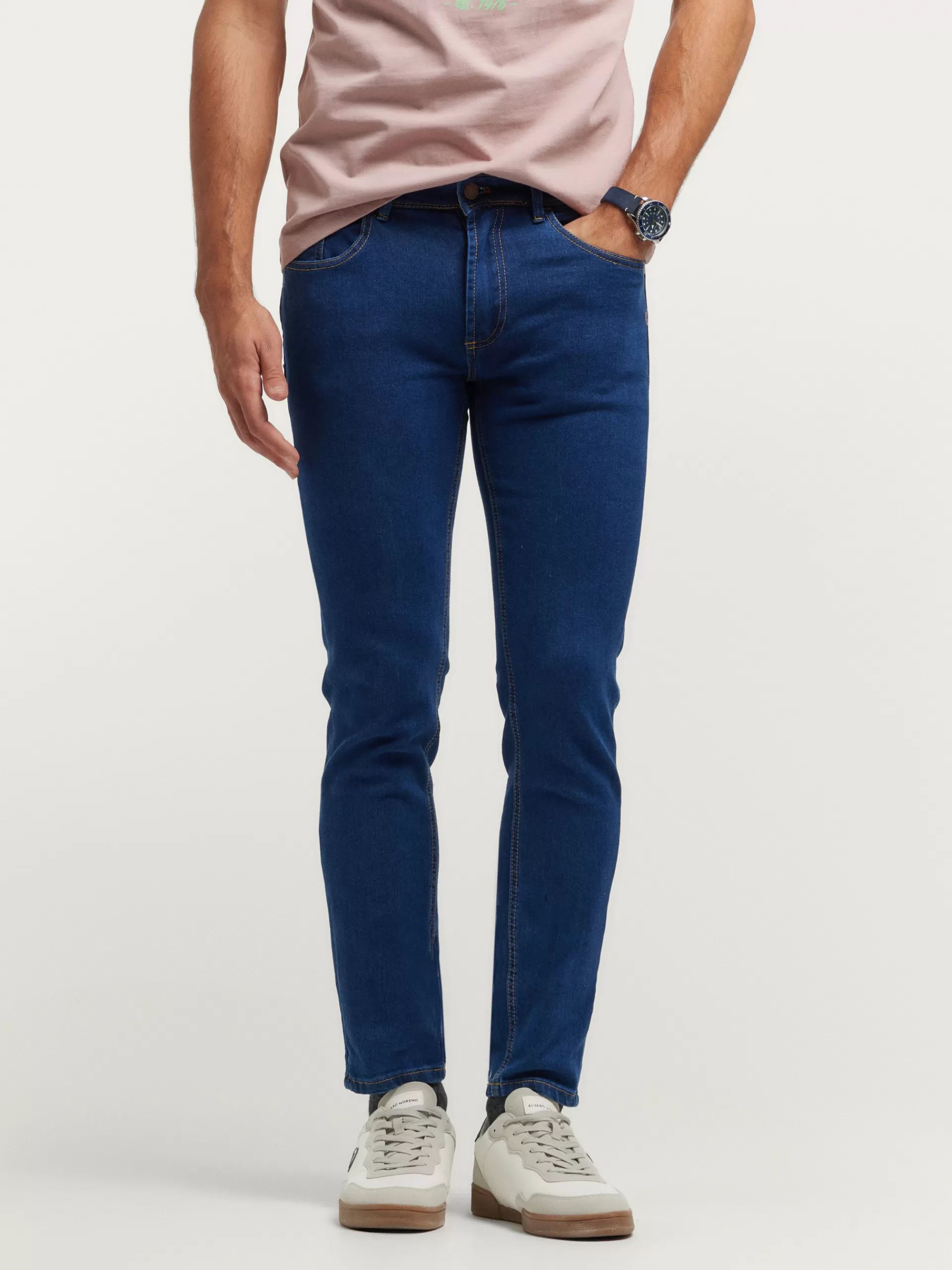 Flash Sale Alvaro Moreno DENIM SUPER SKINNY Azul Marino