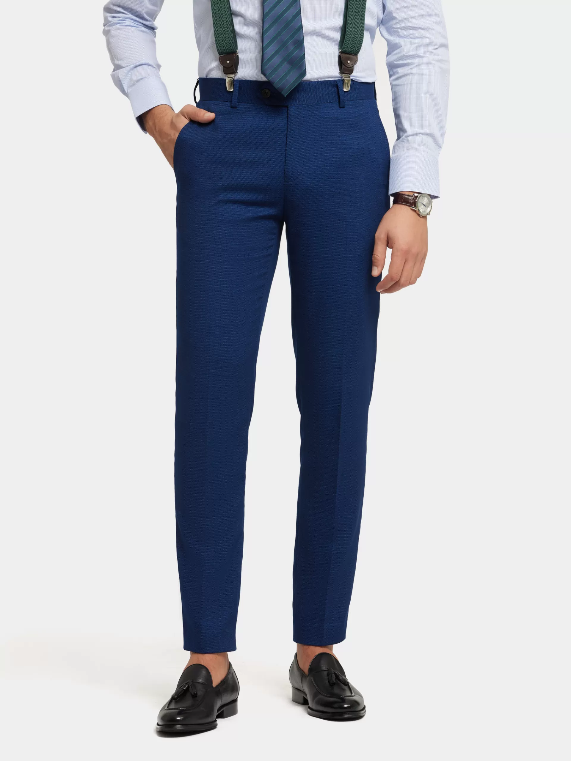 Best Sale Alvaro Moreno PANTALON BIRDEYE Azul