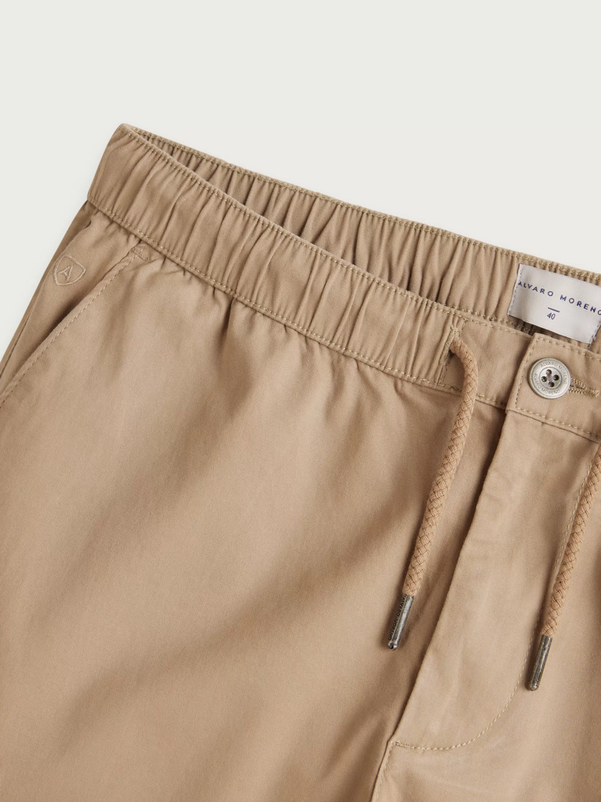 Discount Alvaro Moreno PANTALON BUFFORD Camel