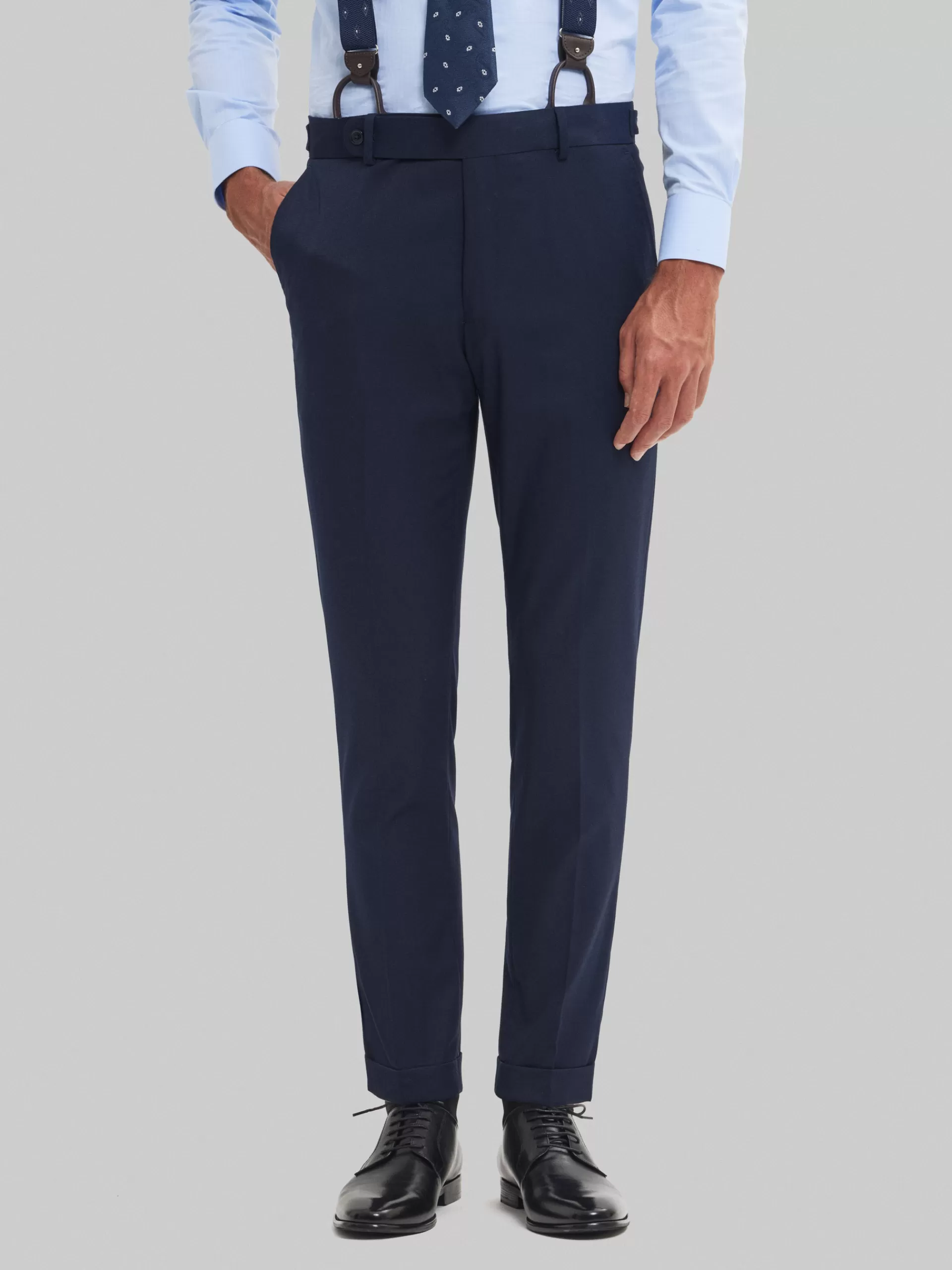 Sale Alvaro Moreno PANTALON CAPO MICRO Azul Marino