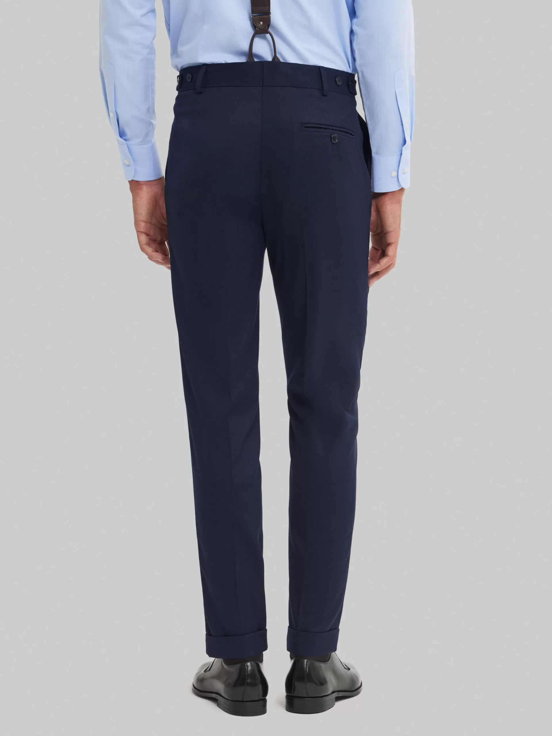 Sale Alvaro Moreno PANTALON CAPO MICRO Azul Marino