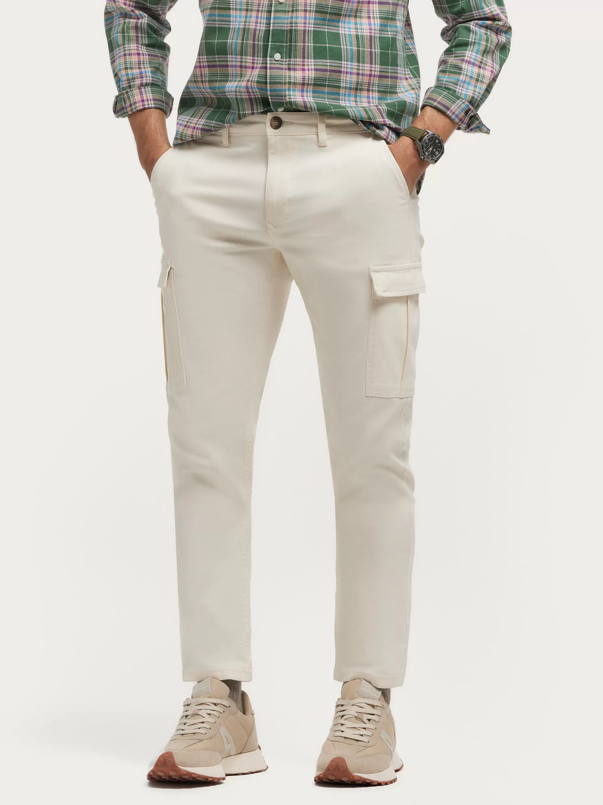 Store Alvaro Moreno PANTALON CARGO ELVIS Crudo