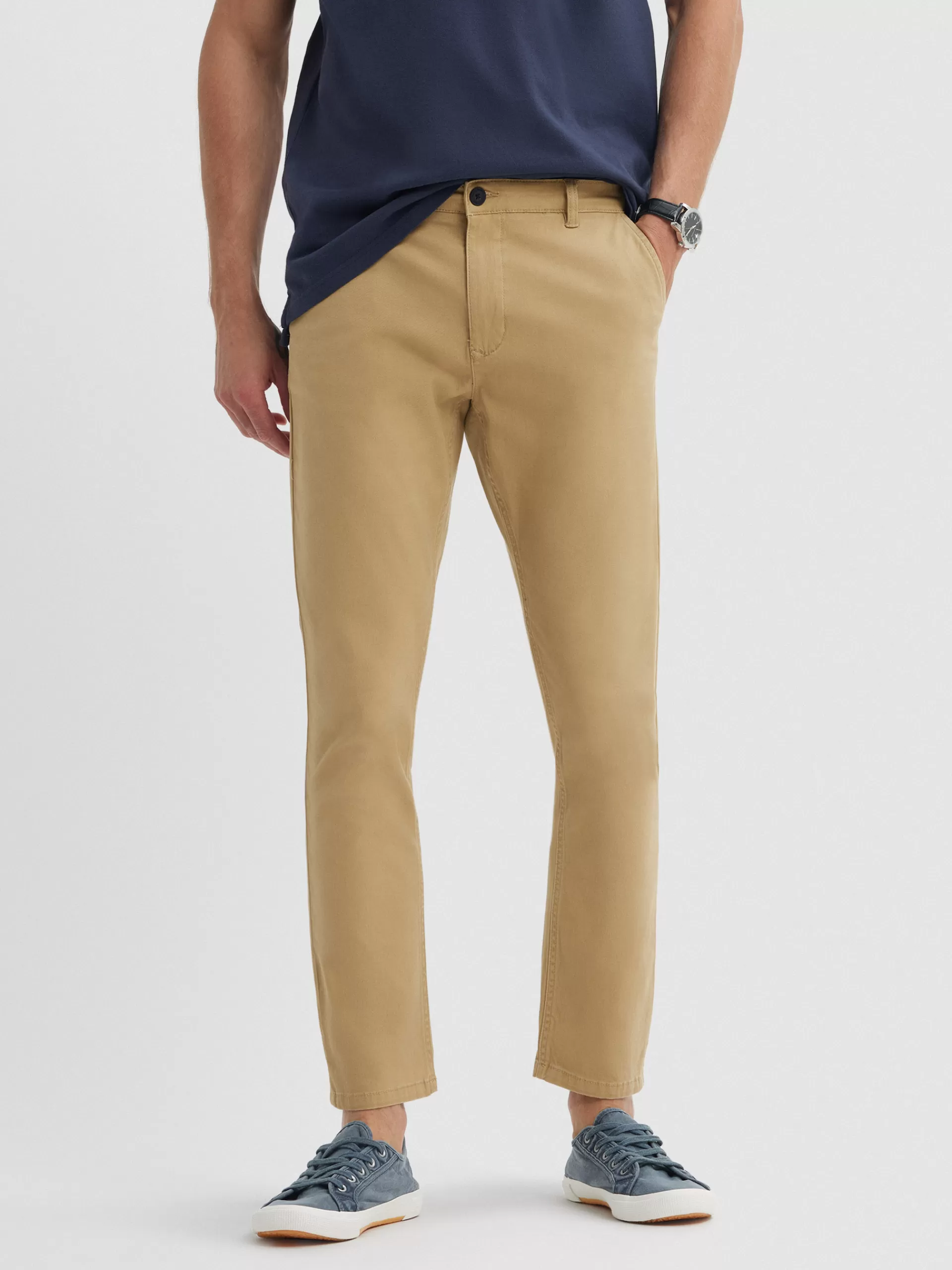 Best Alvaro Moreno PANTALON CHINO COMFORT Camel