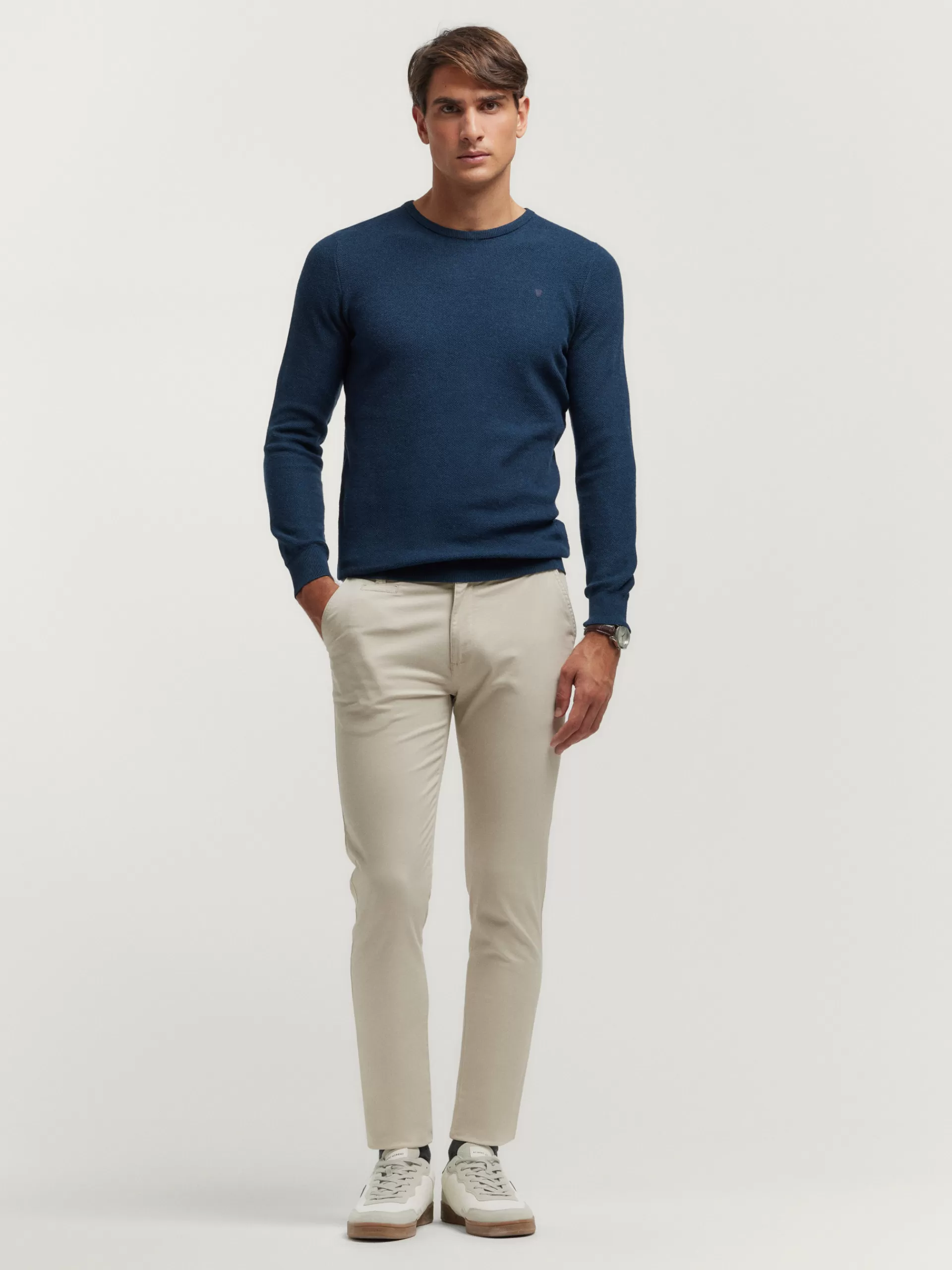 Shop Alvaro Moreno PANTALON COOPER Beige