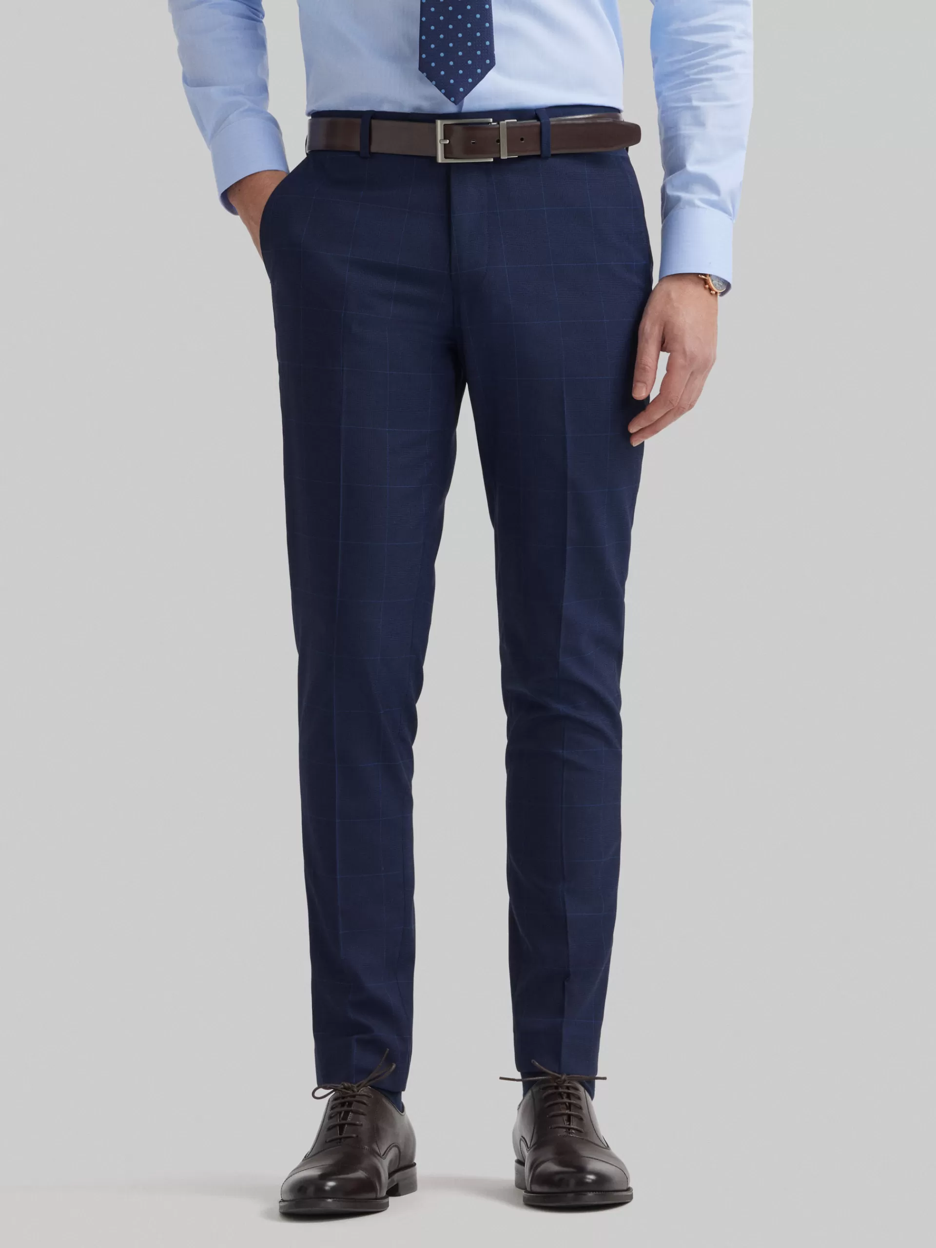 Sale Alvaro Moreno PANTALON GALES SLIM Azul Marino