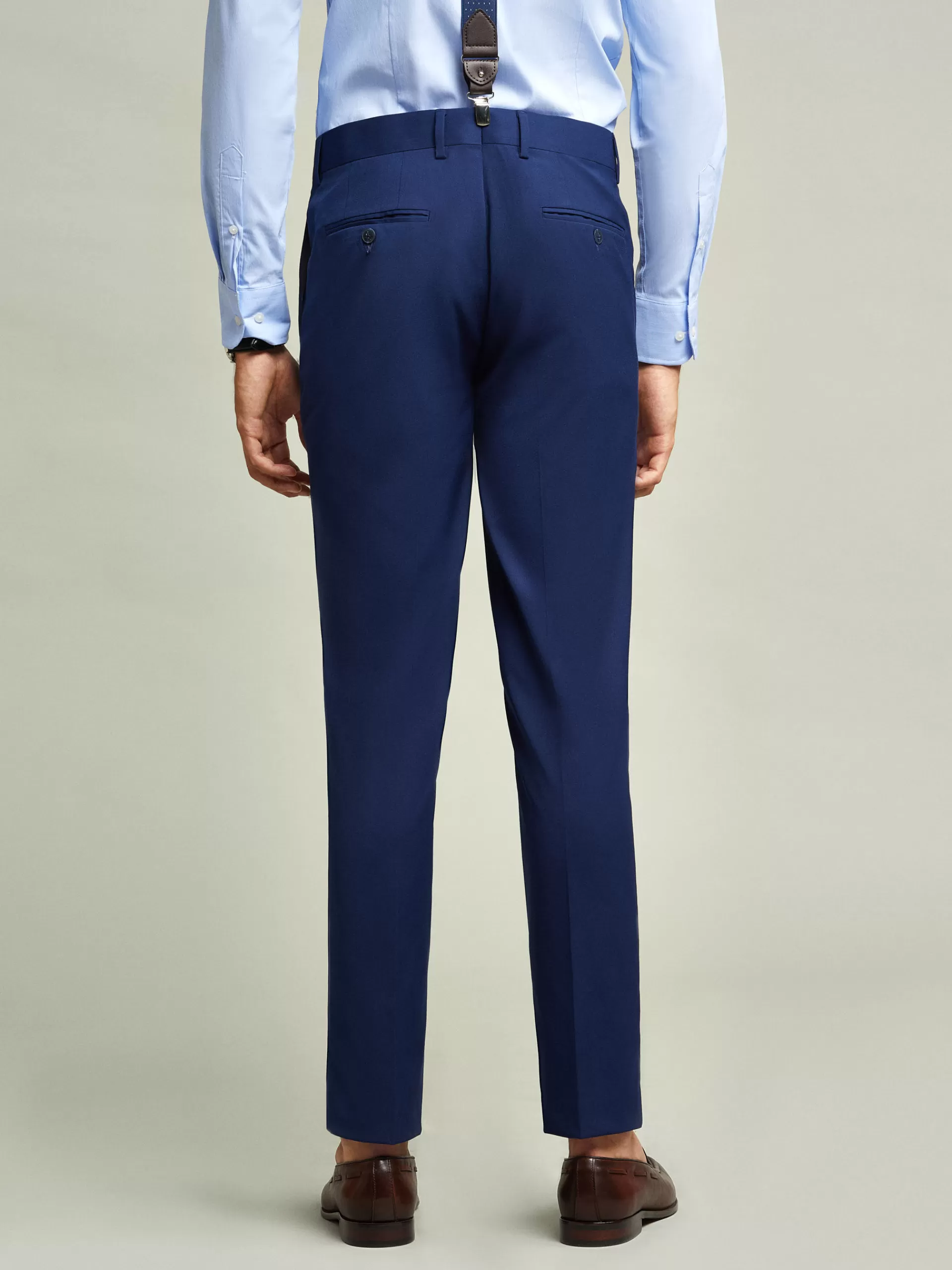 Best Sale Alvaro Moreno PANTALON PLAIN SLIM Azul