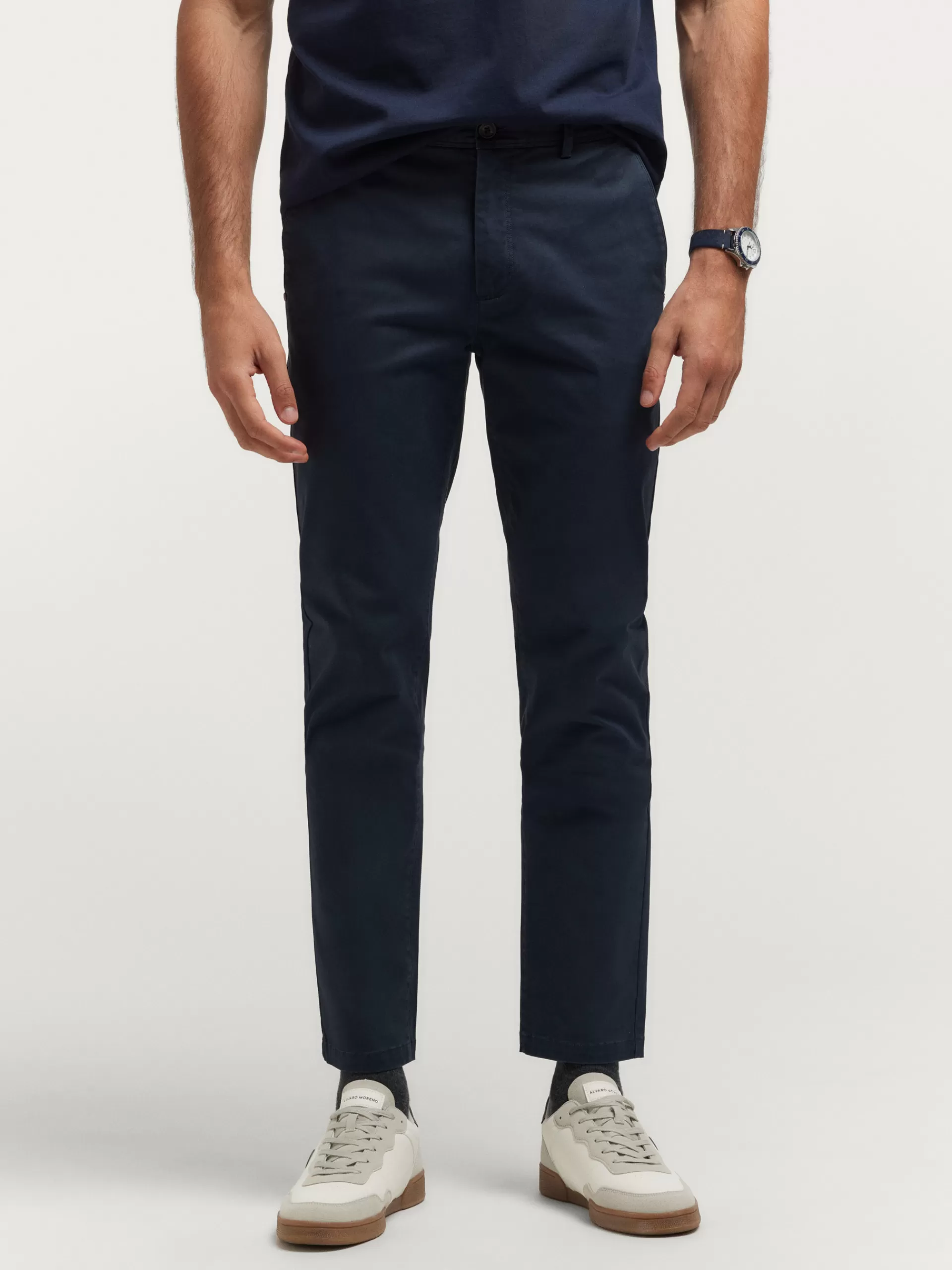 Online Alvaro Moreno PANTALON SLOT Azul