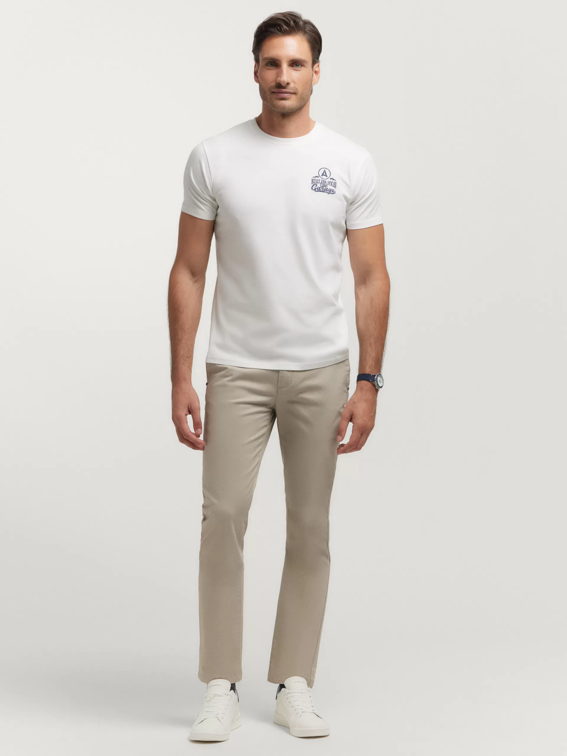 Discount Alvaro Moreno PANTALON SLOT Beige