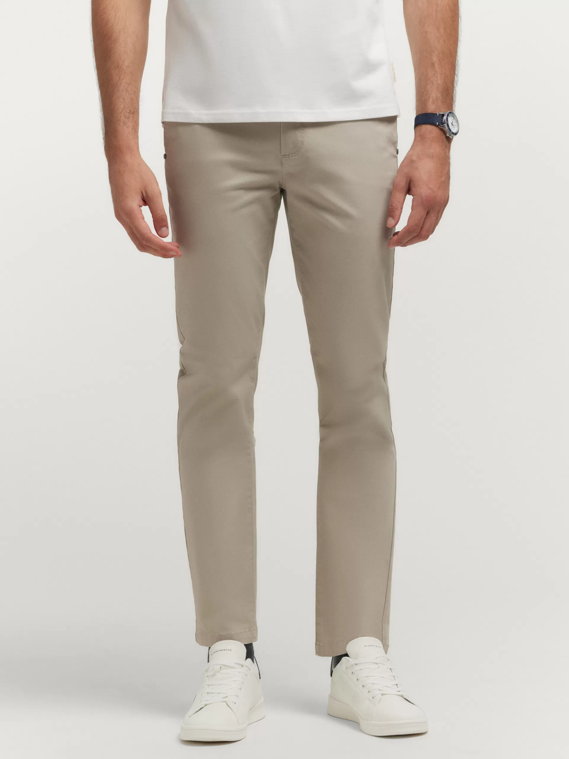 Discount Alvaro Moreno PANTALON SLOT Beige