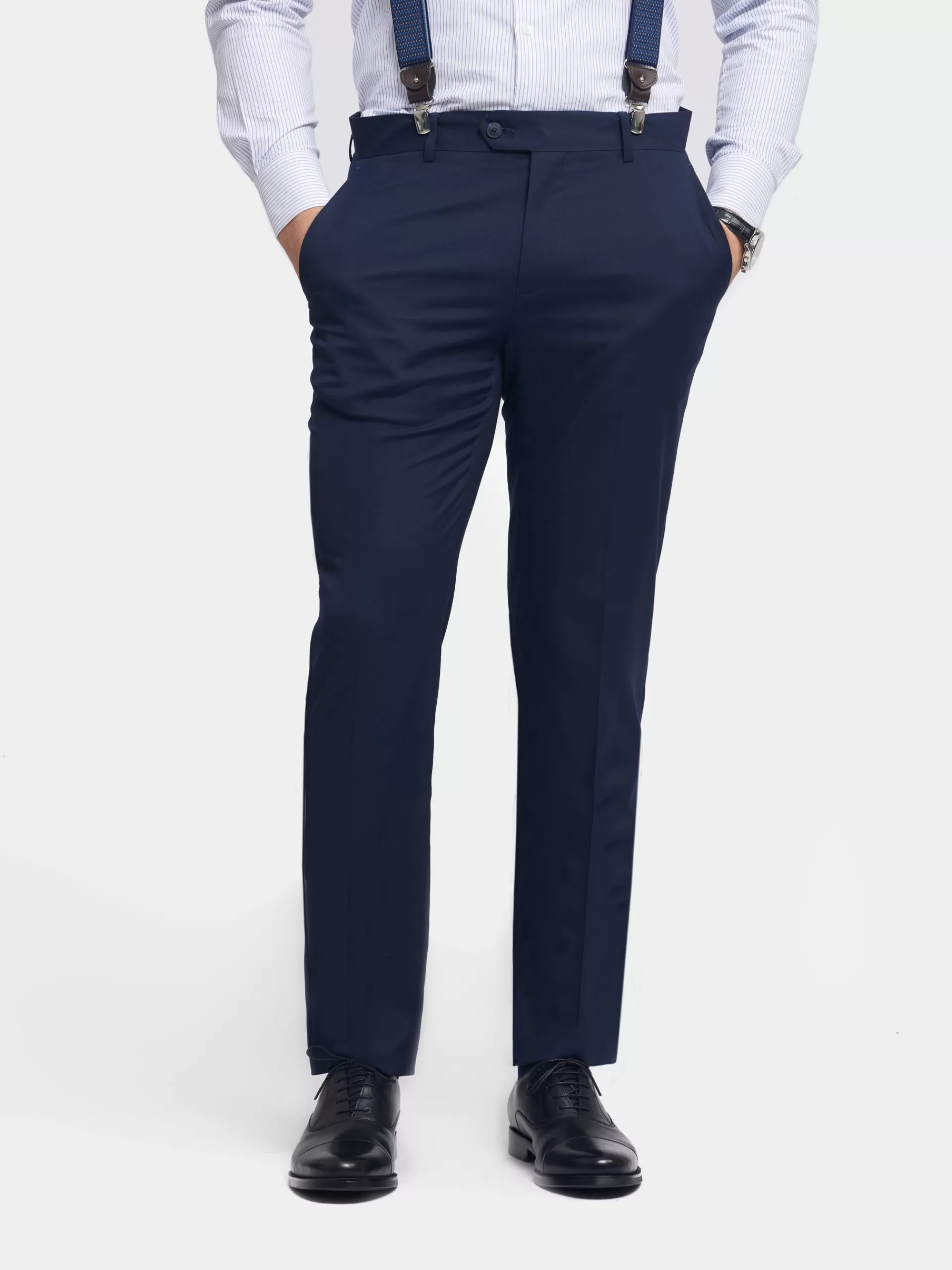 Shop Alvaro Moreno PANTALON TWILL Azul Marino