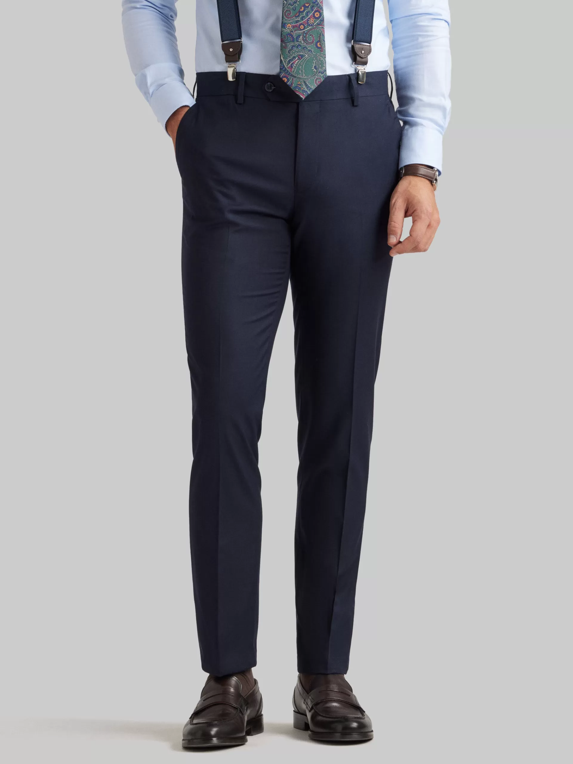 Cheap Alvaro Moreno PANTALON TWILL Azul Marino