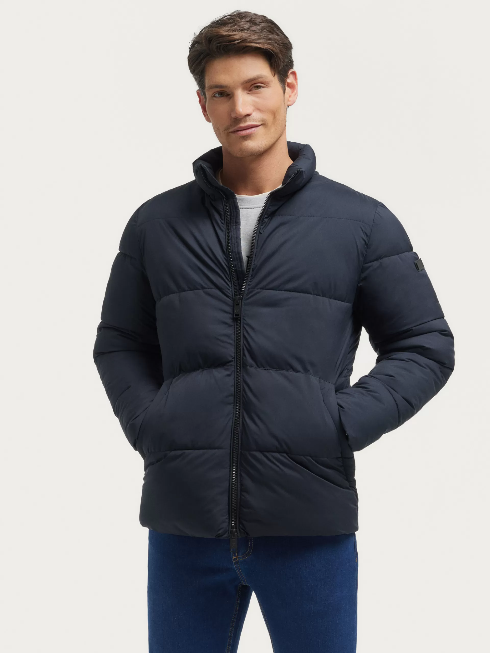 New Alvaro Moreno PARKA CONNER Azul Marino