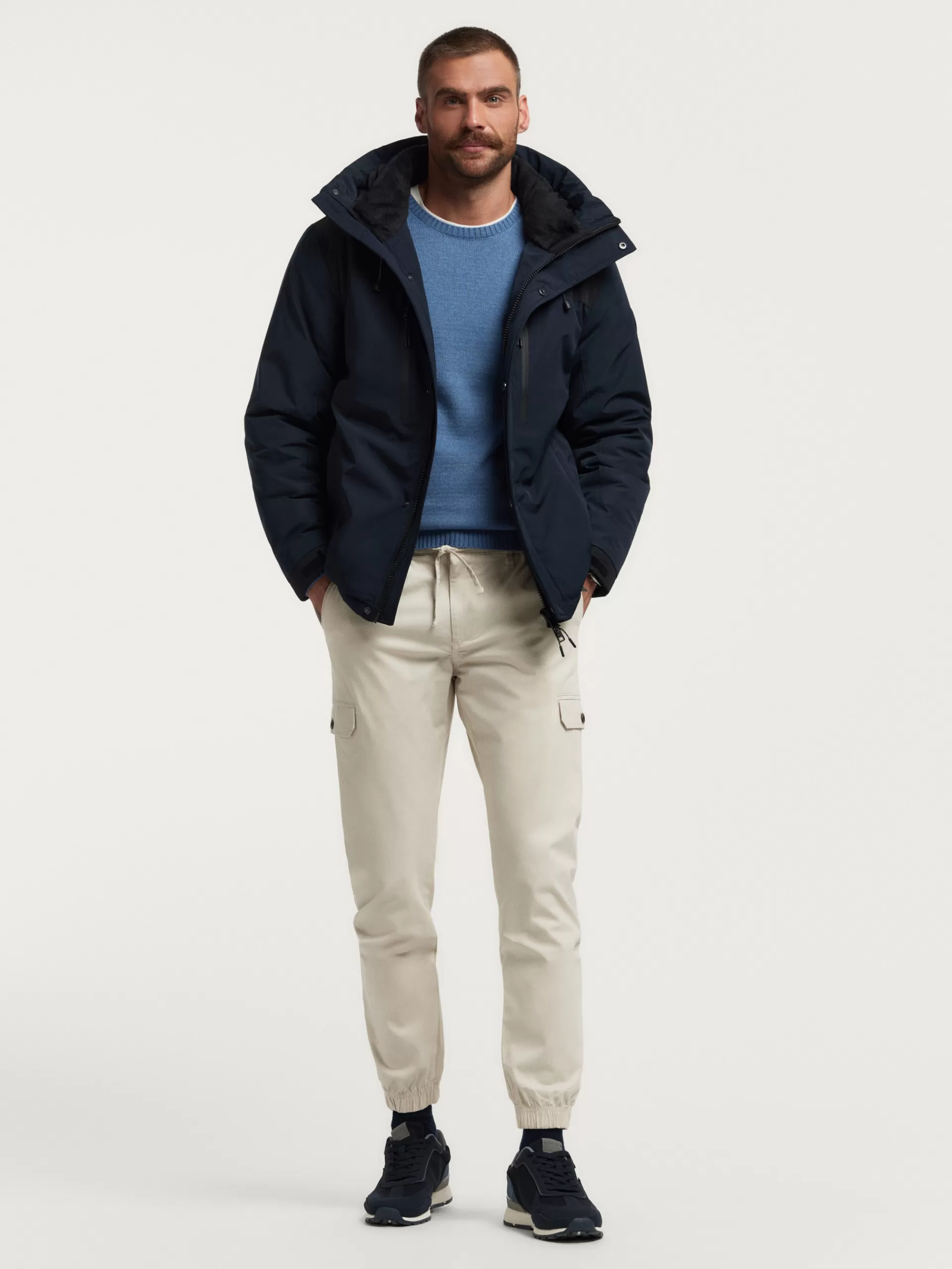 Store Alvaro Moreno PARKA EXPLORE Azul Marino