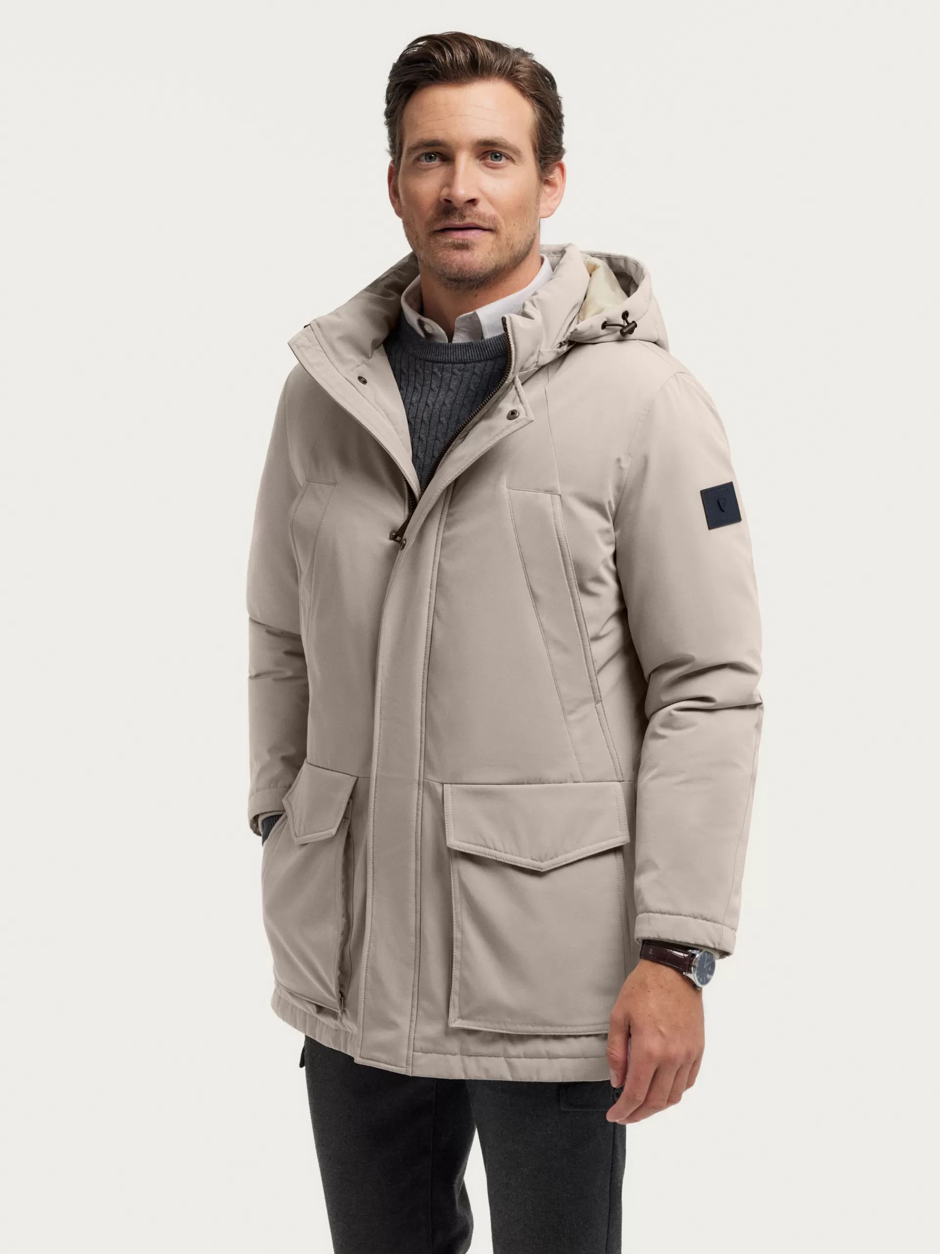 Store Alvaro Moreno PARKA SHERMAN Crudo