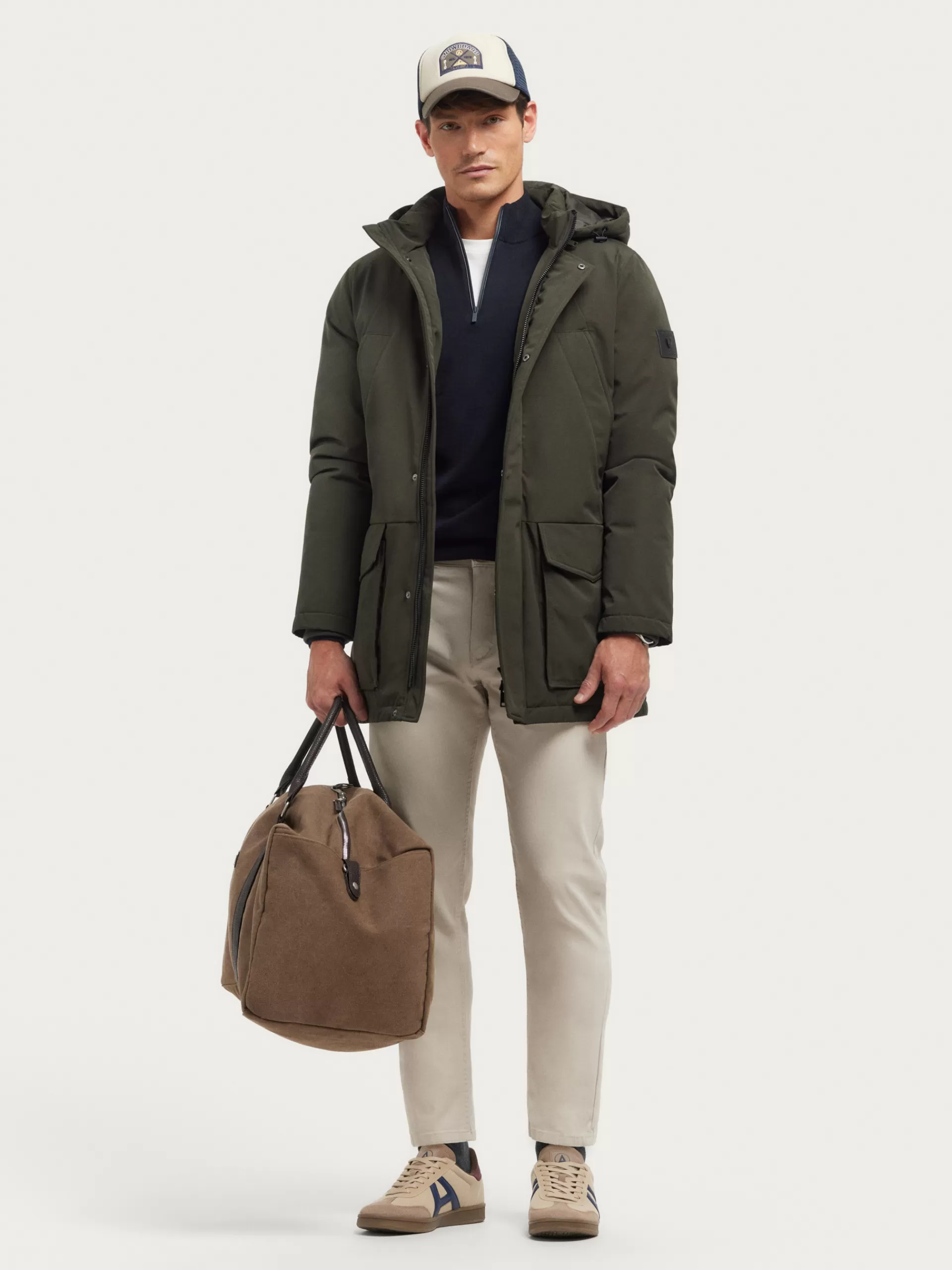 Best Sale Alvaro Moreno PARKA SHERMAN Verde