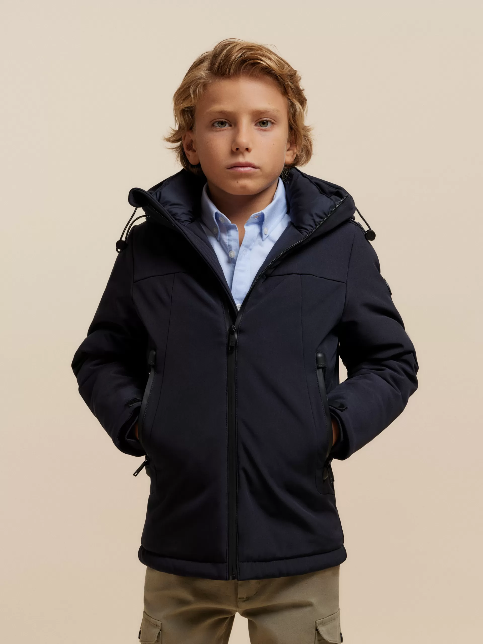 Hot Alvaro Moreno PARKA SKYWALKER KIDS Azul Marino