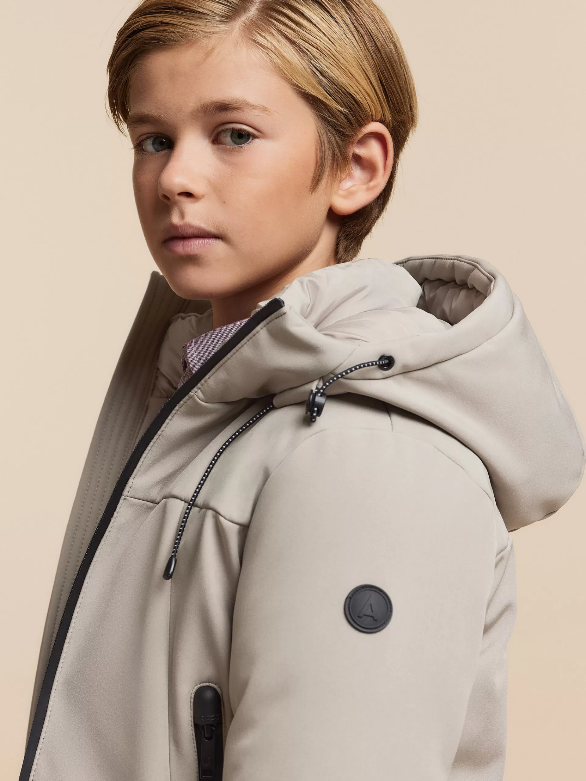 Sale Alvaro Moreno PARKA SKYWALKER KIDS Beige