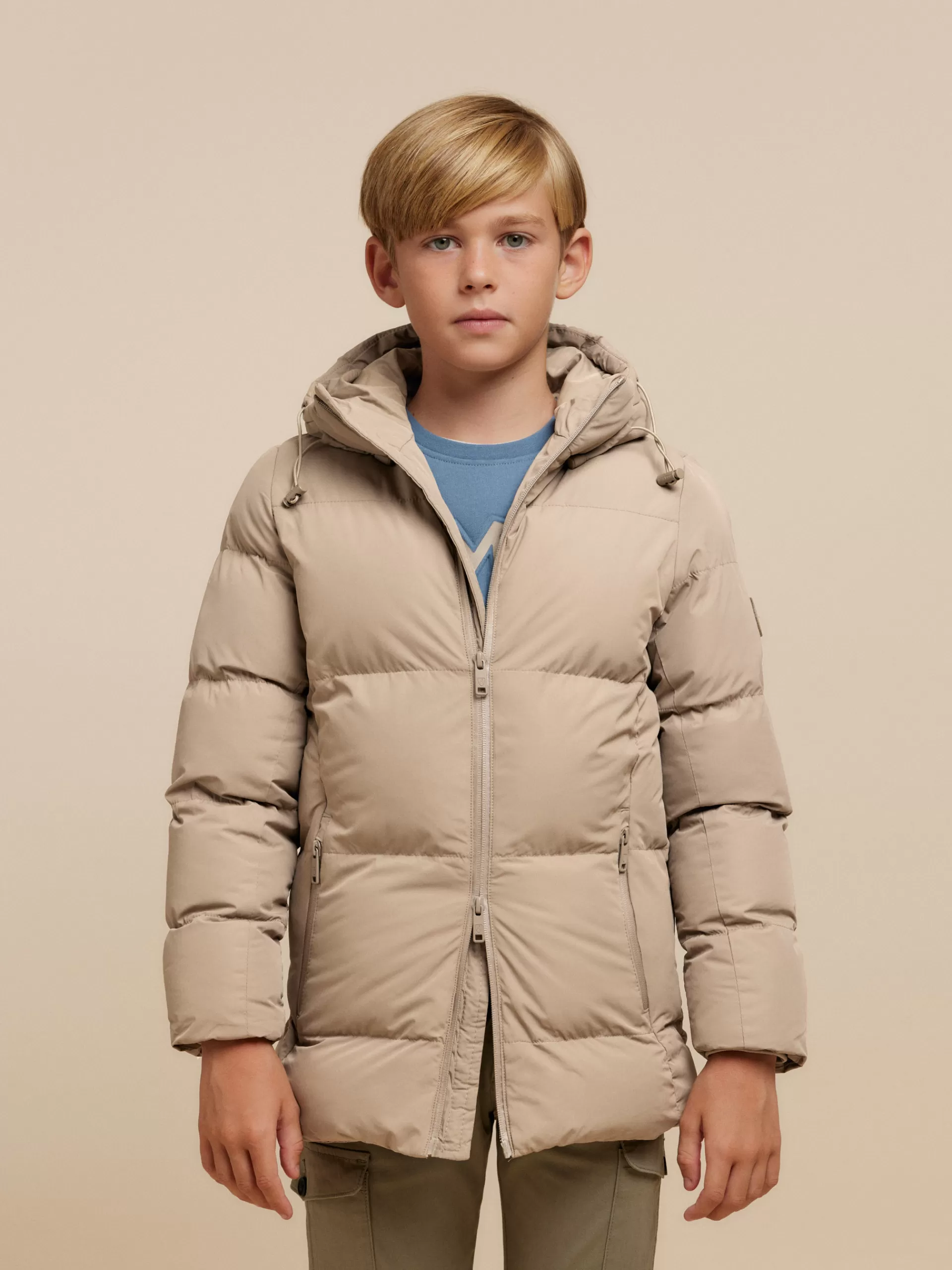 Hot Alvaro Moreno PARKA SKYWEAR KIDS Camel