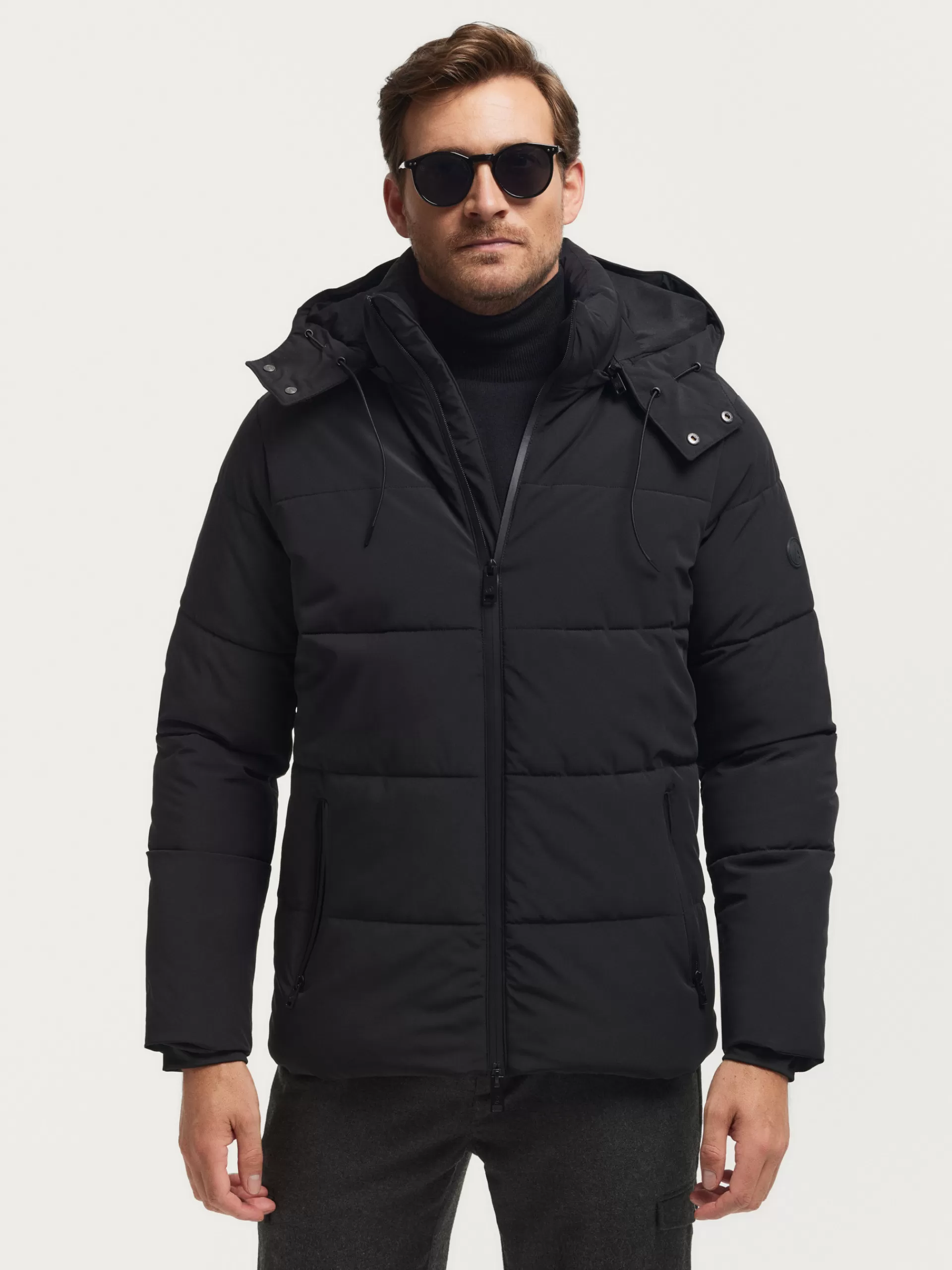 Shop Alvaro Moreno PARKA ZOE Negro